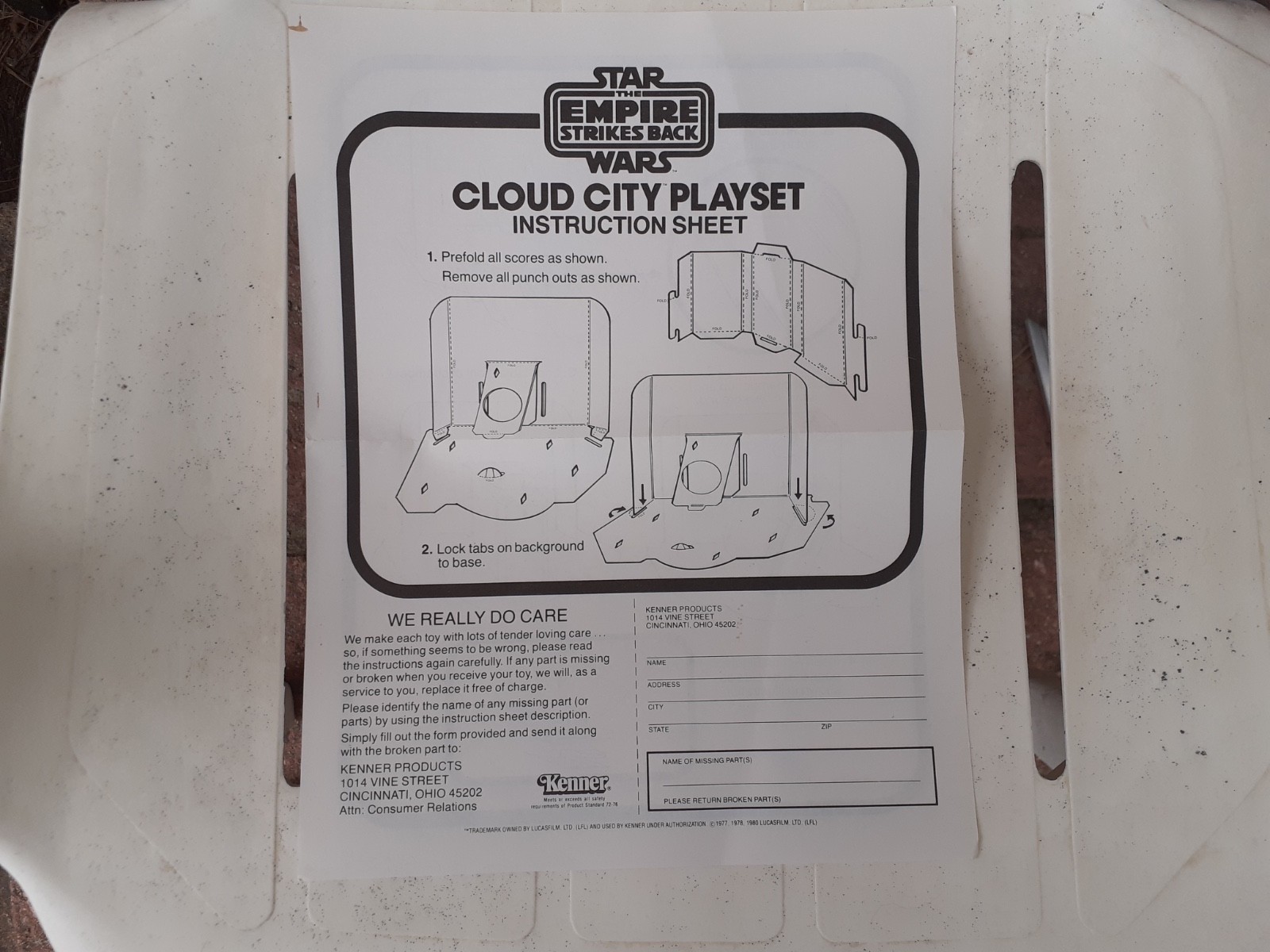 Cloud City Playset sold
