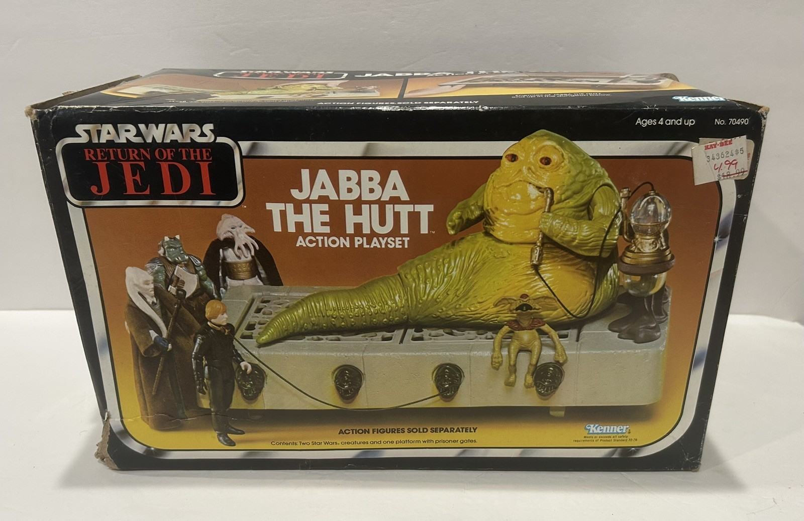 Jabba the Hutt Action Playset sold