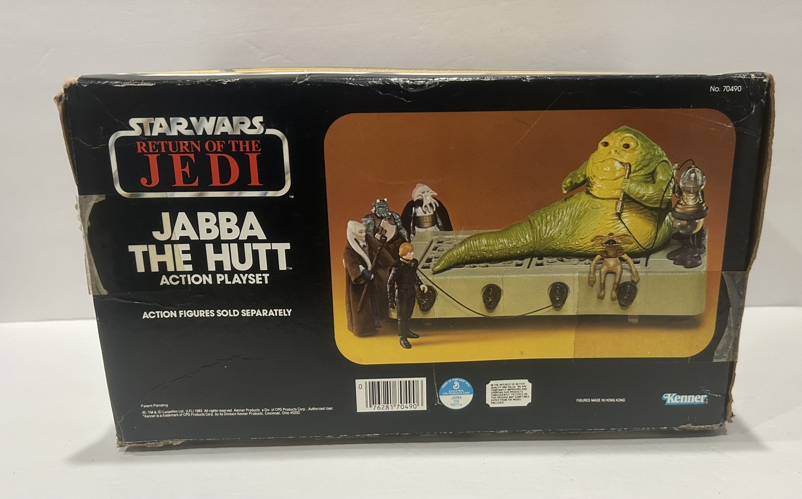 Jabba the Hutt Action Playset sold