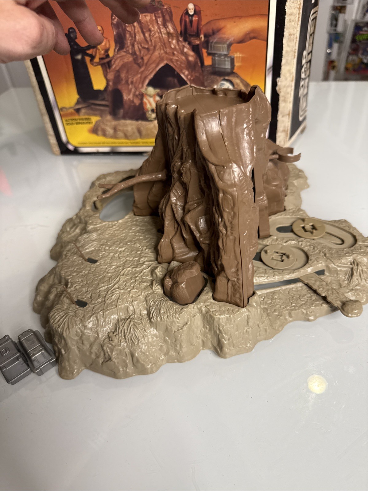 Dagobah Action Playset sold