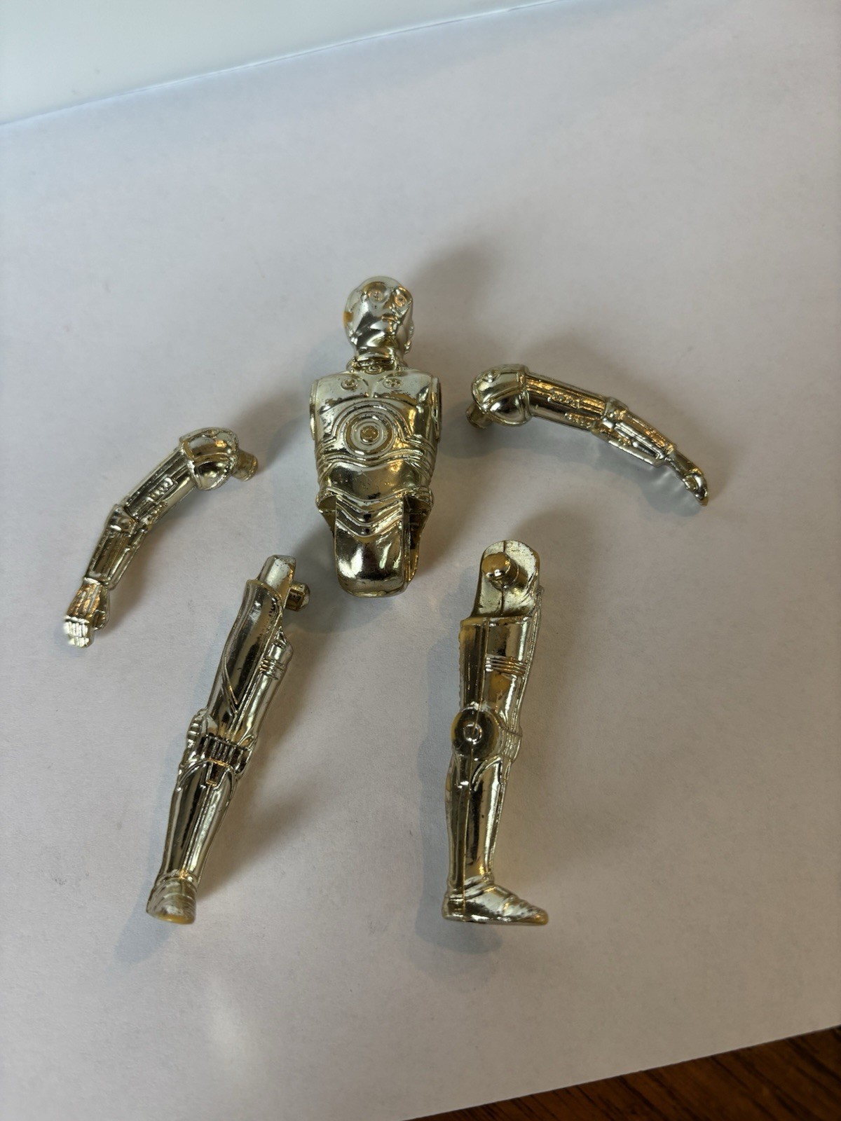 C-3PO (See-Threepio)  with removable limbs sold