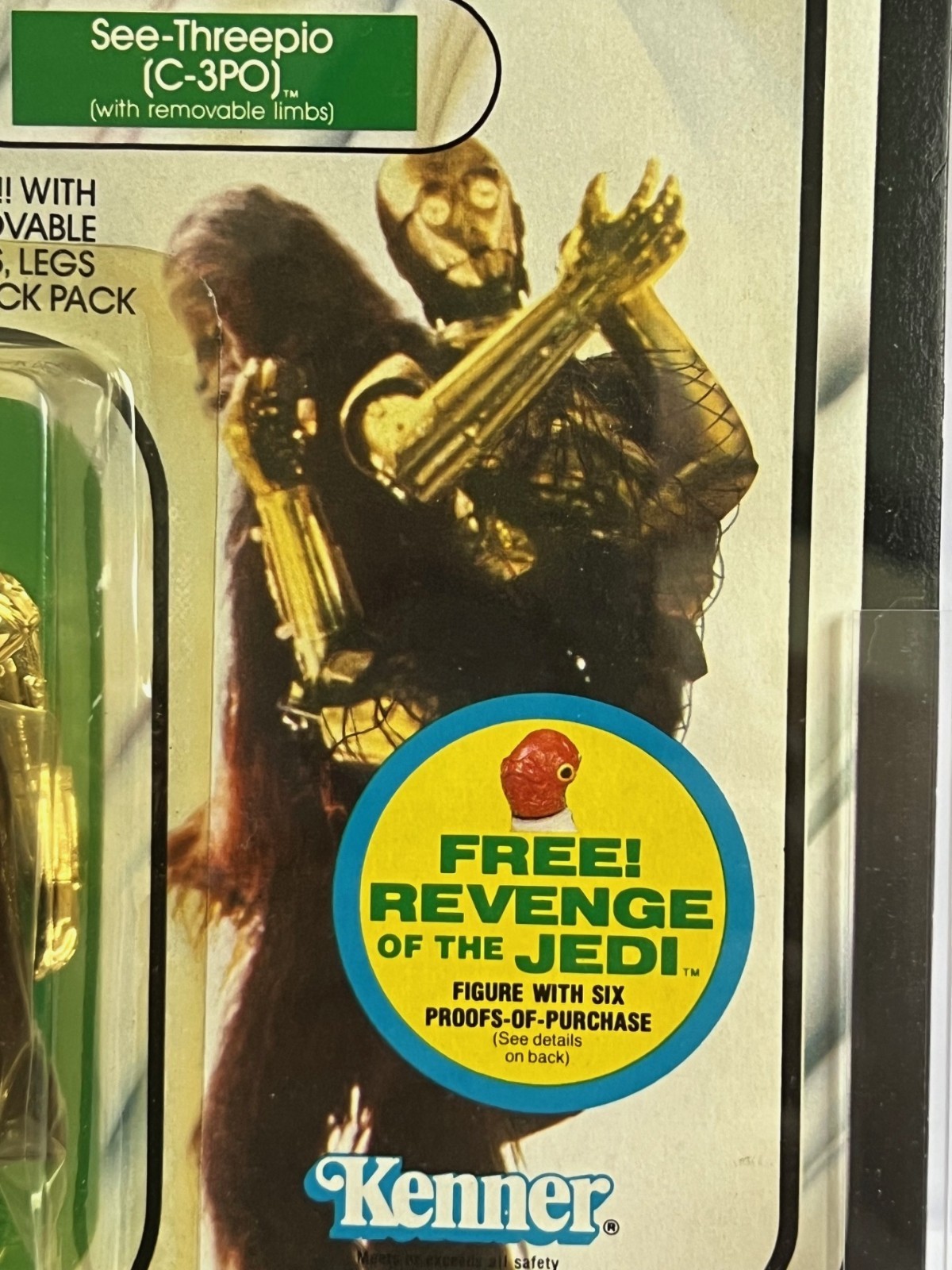 C-3PO (See-Threepio)  with removable limbs sold