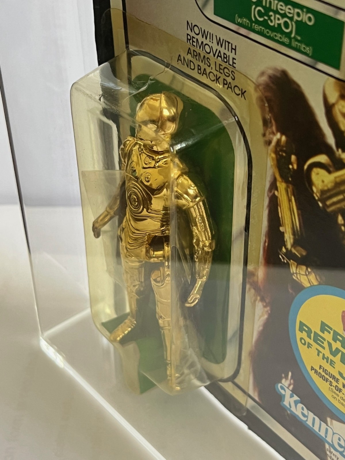 C-3PO (See-Threepio)  with removable limbs sold