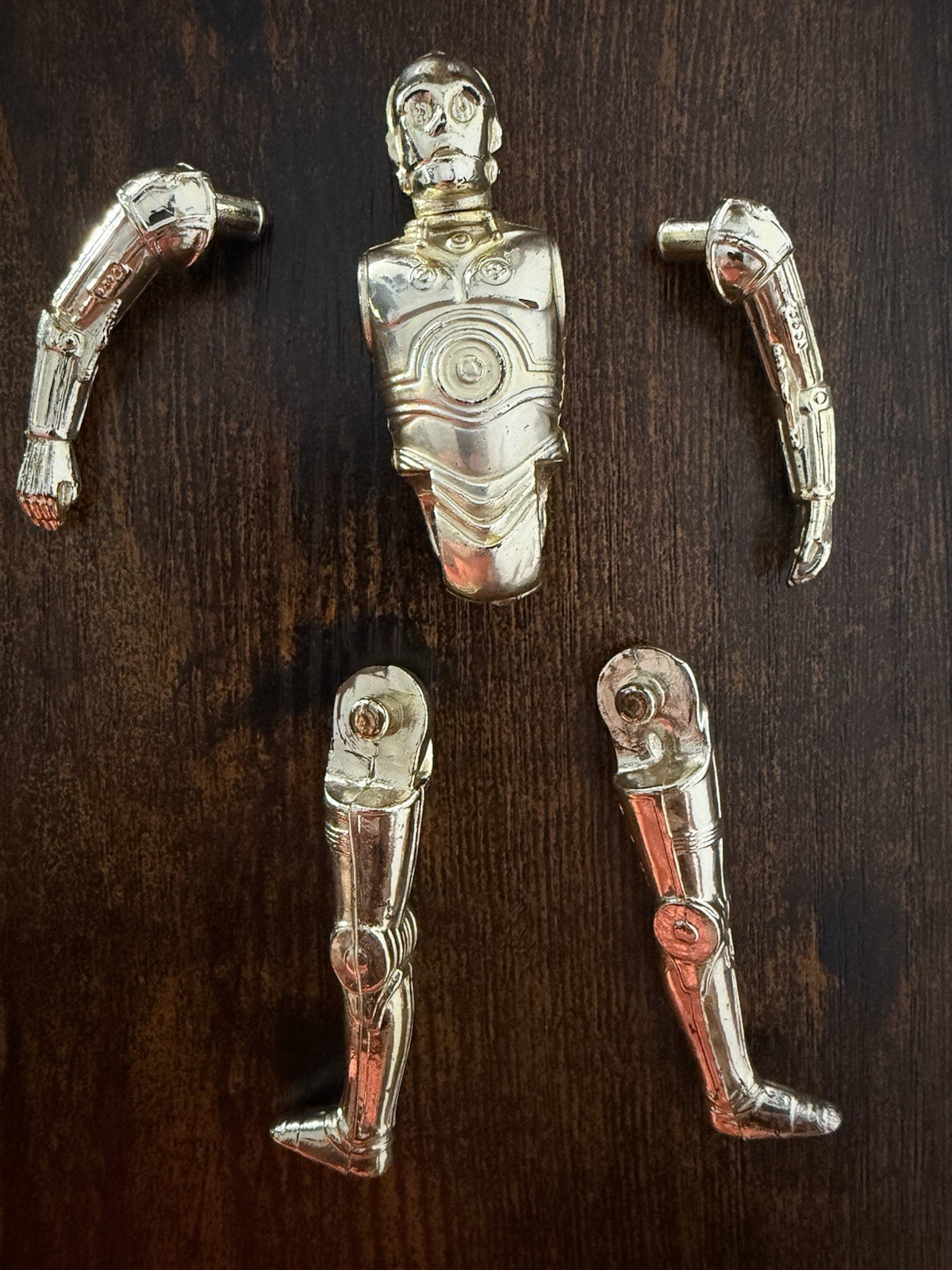 C-3PO (See-Threepio)  with removable limbs sold