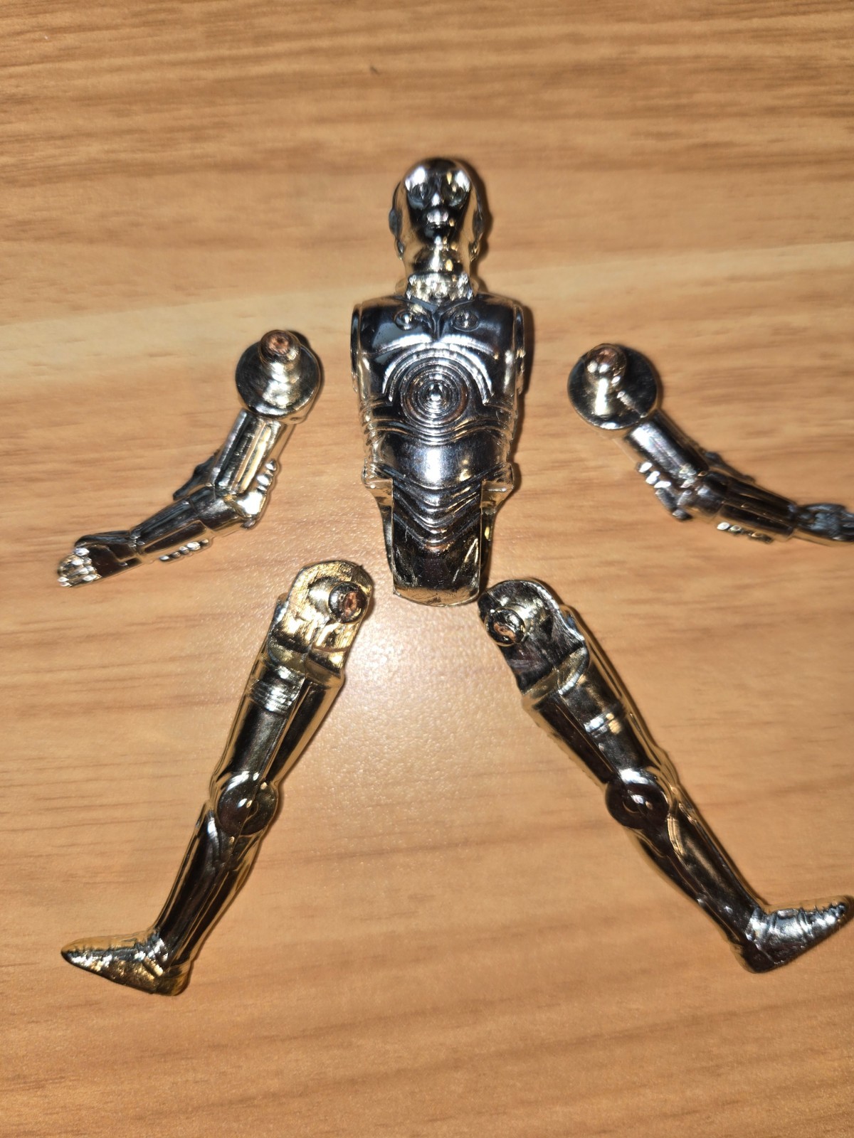 C-3PO (See-Threepio)  with removable limbs sold