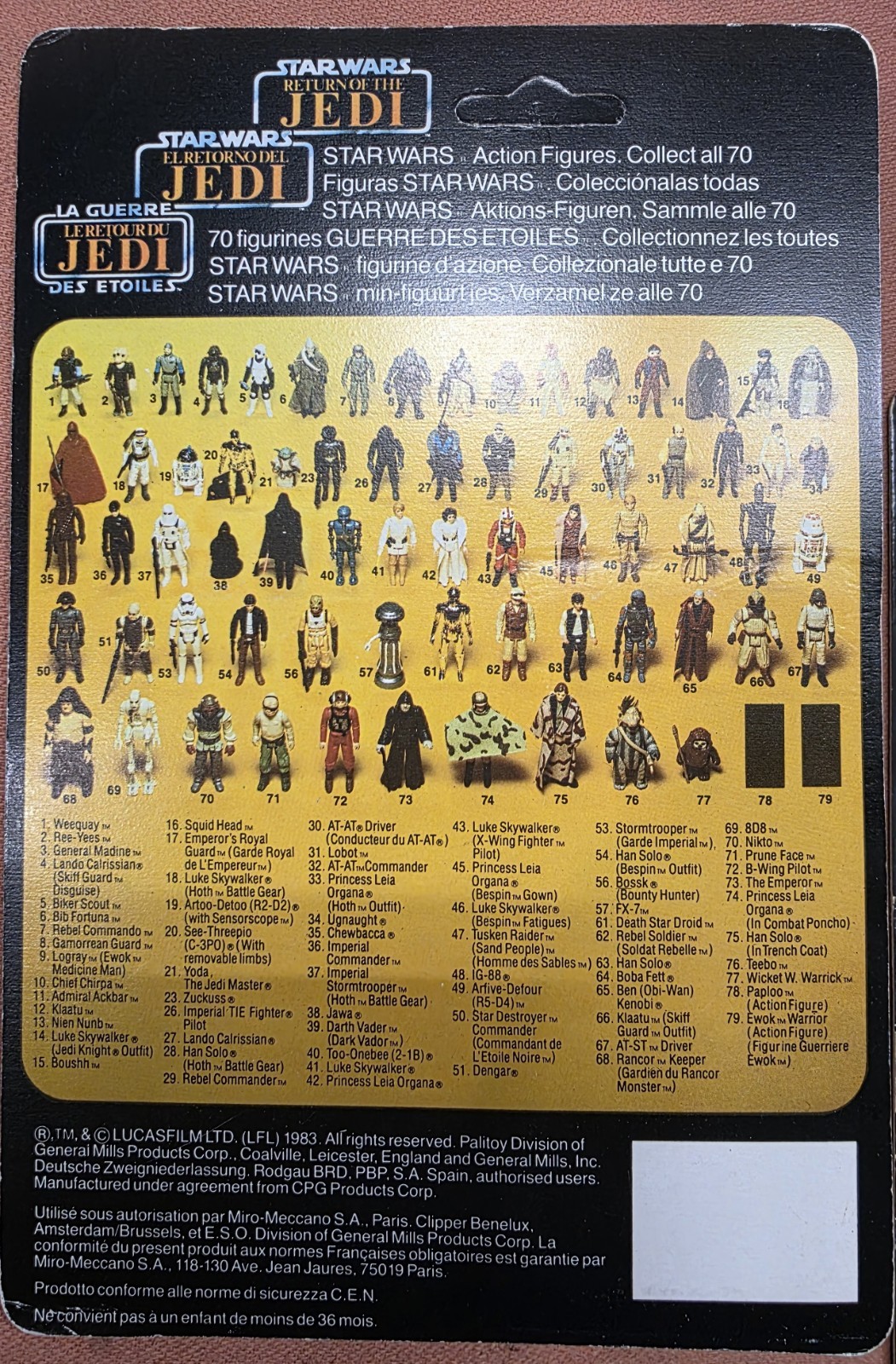 Luke Skywalker (Jedi Knight Outfit) sold