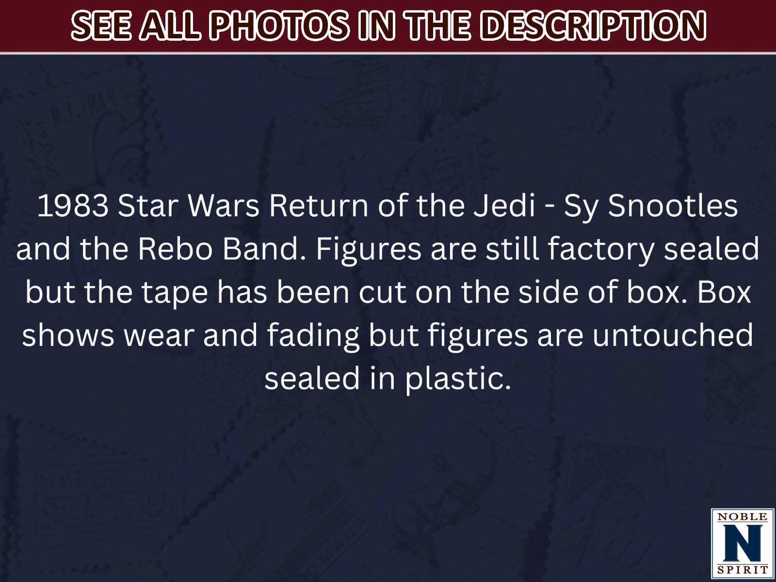 Sy Snootles & The Rebo Band sold