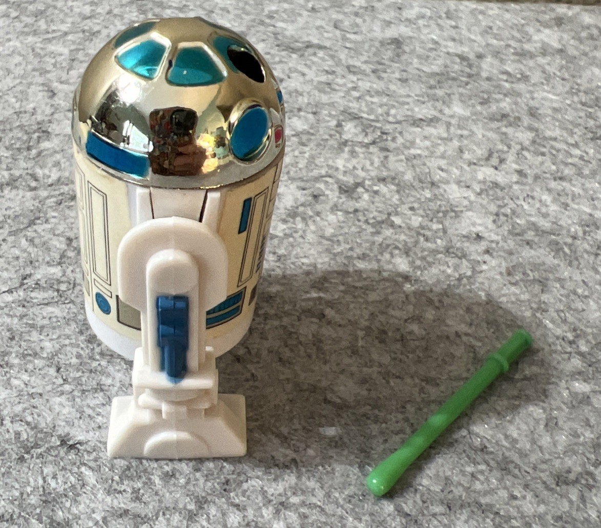 R2-D2 (Artoo-Detoo) with pop-up Lightsaber sold