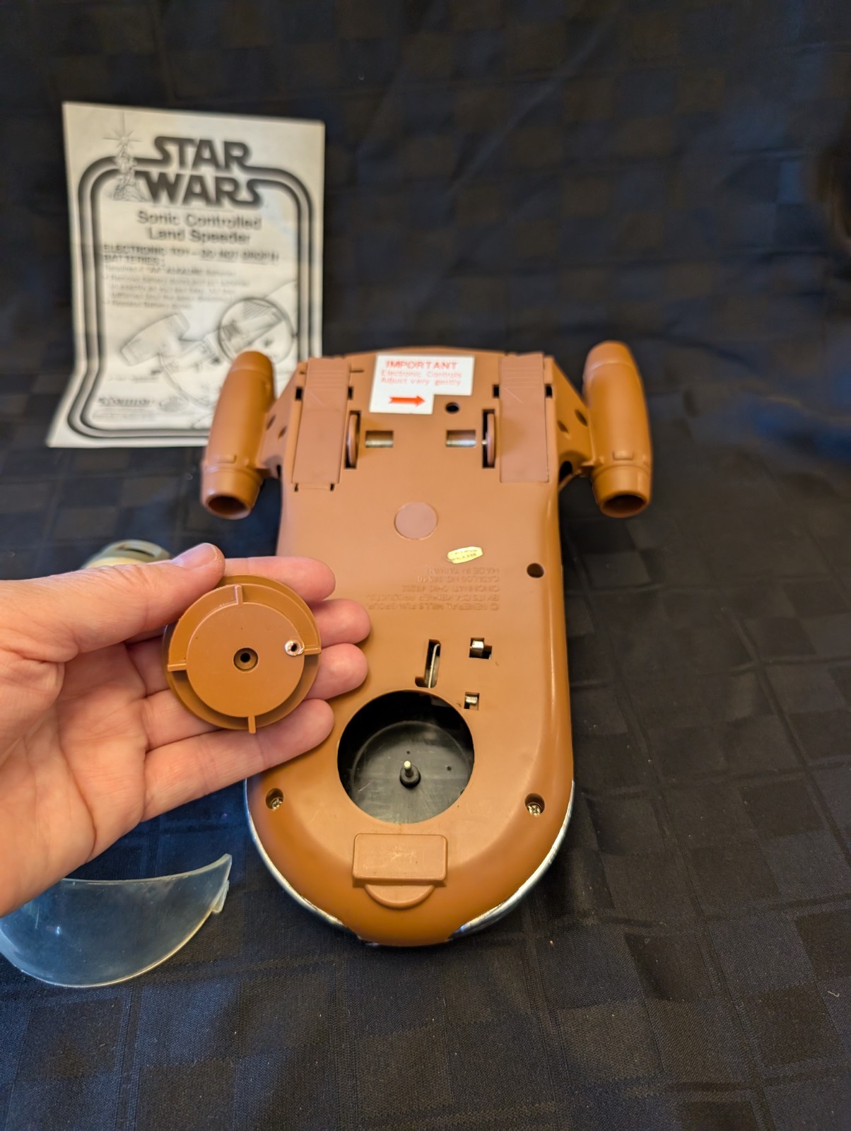 Sonic Controlled Landspeeder sold