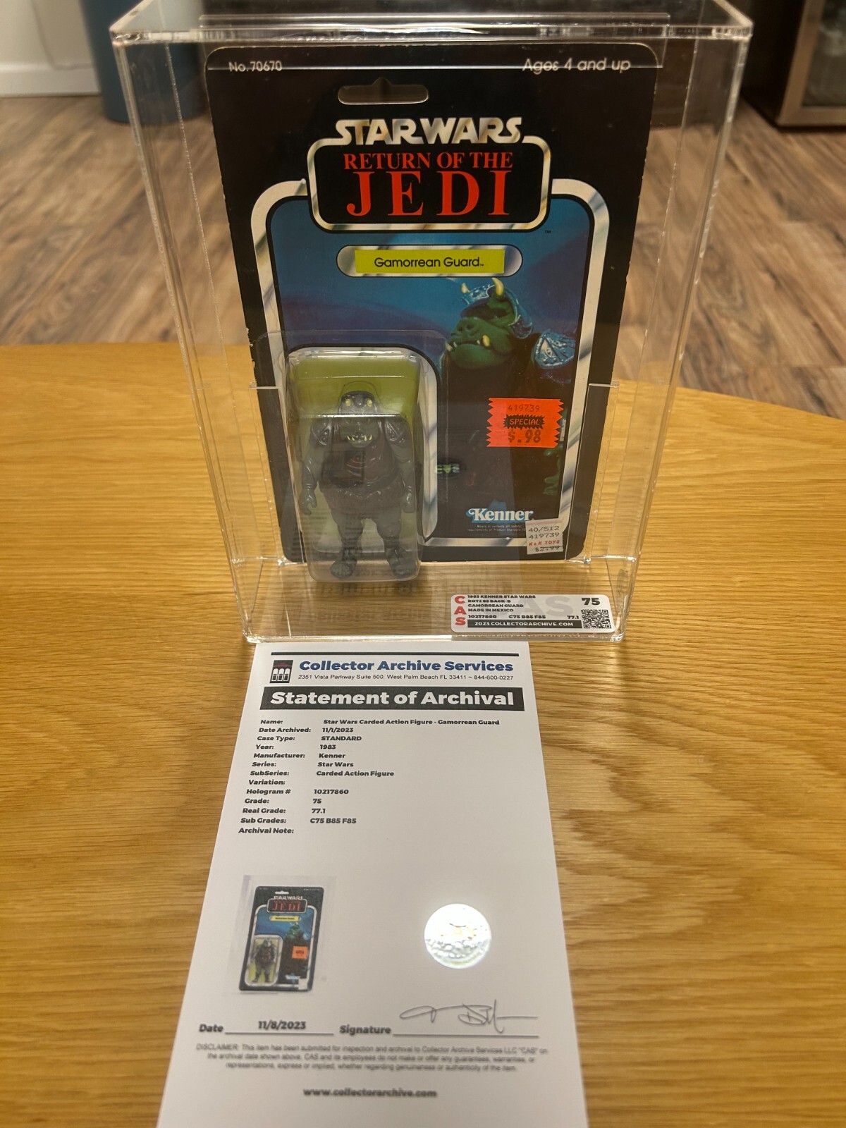 Gamorrean Guard sold