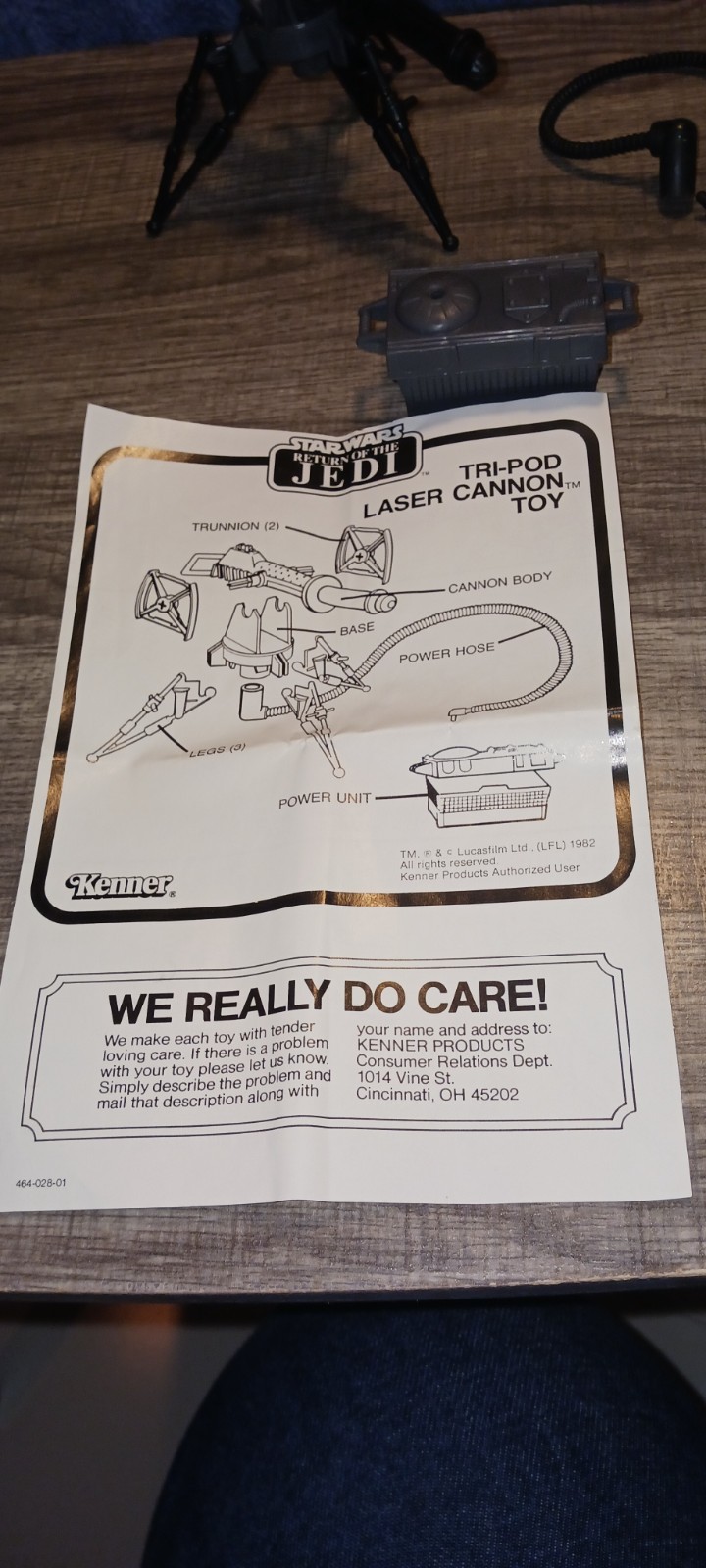 Tri-Pod Laser Cannon sold