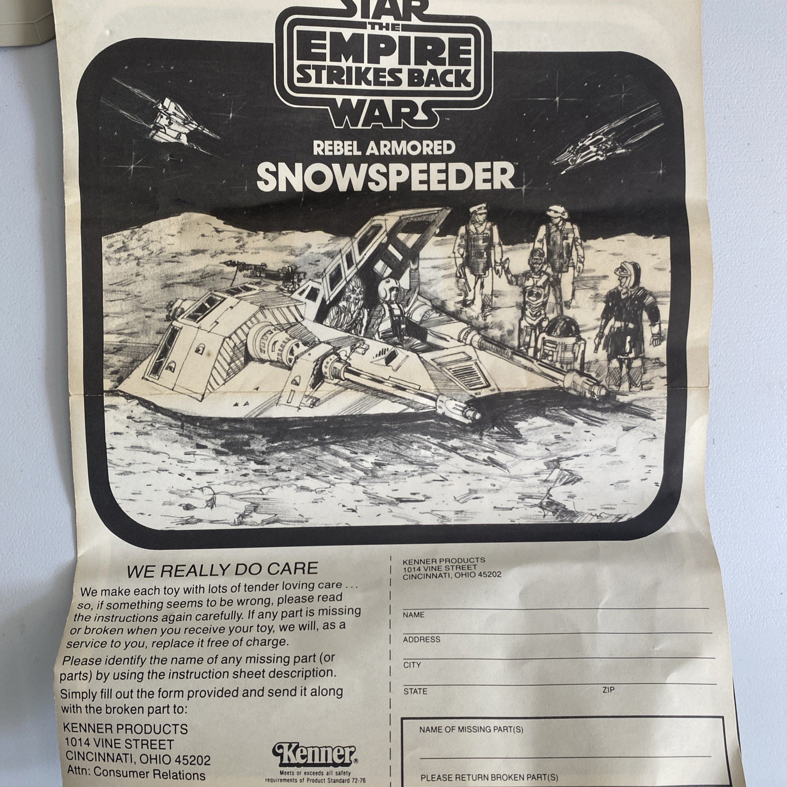 Rebel Armored Snowspeeder sold