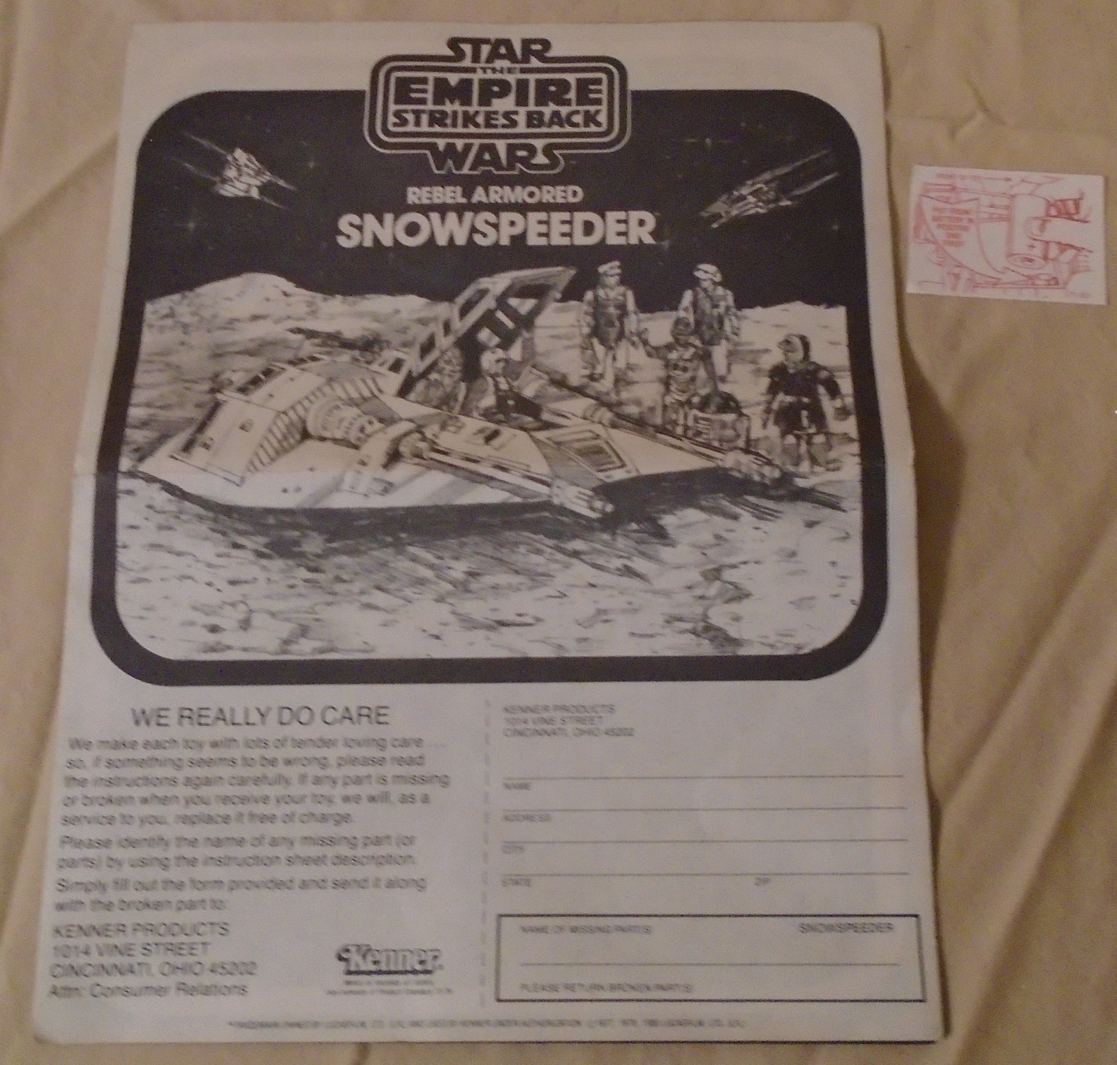 Rebel Armored Snowspeeder sold