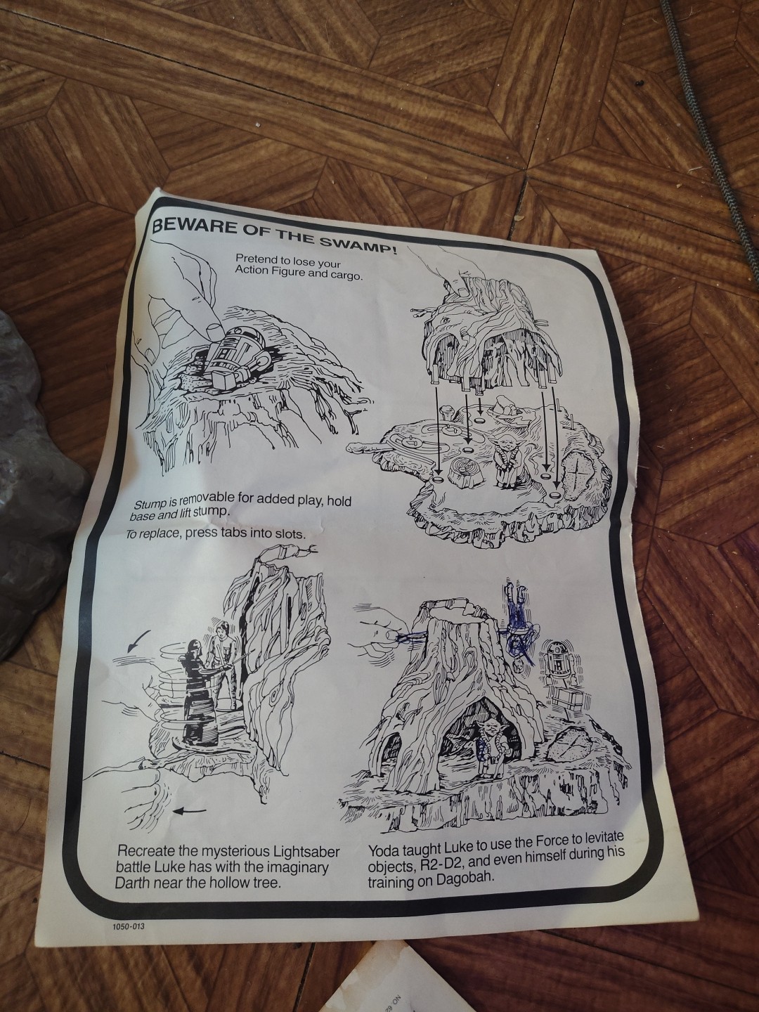 Dagobah Action Playset sold
