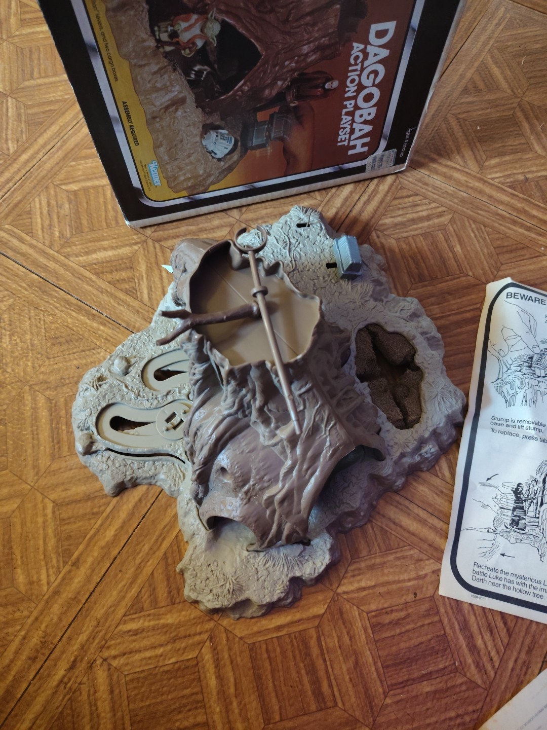 Dagobah Action Playset sold