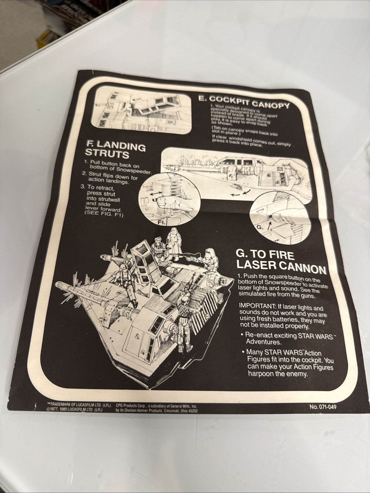 Rebel Armored Snowspeeder sold