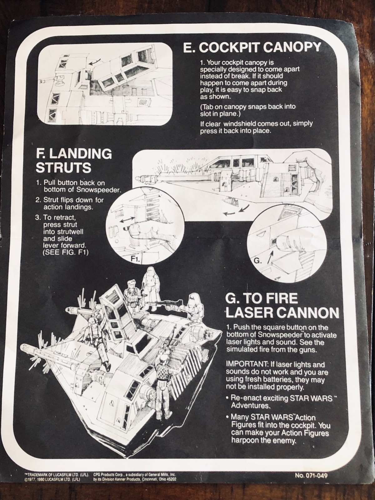 Rebel Armored Snowspeeder sold