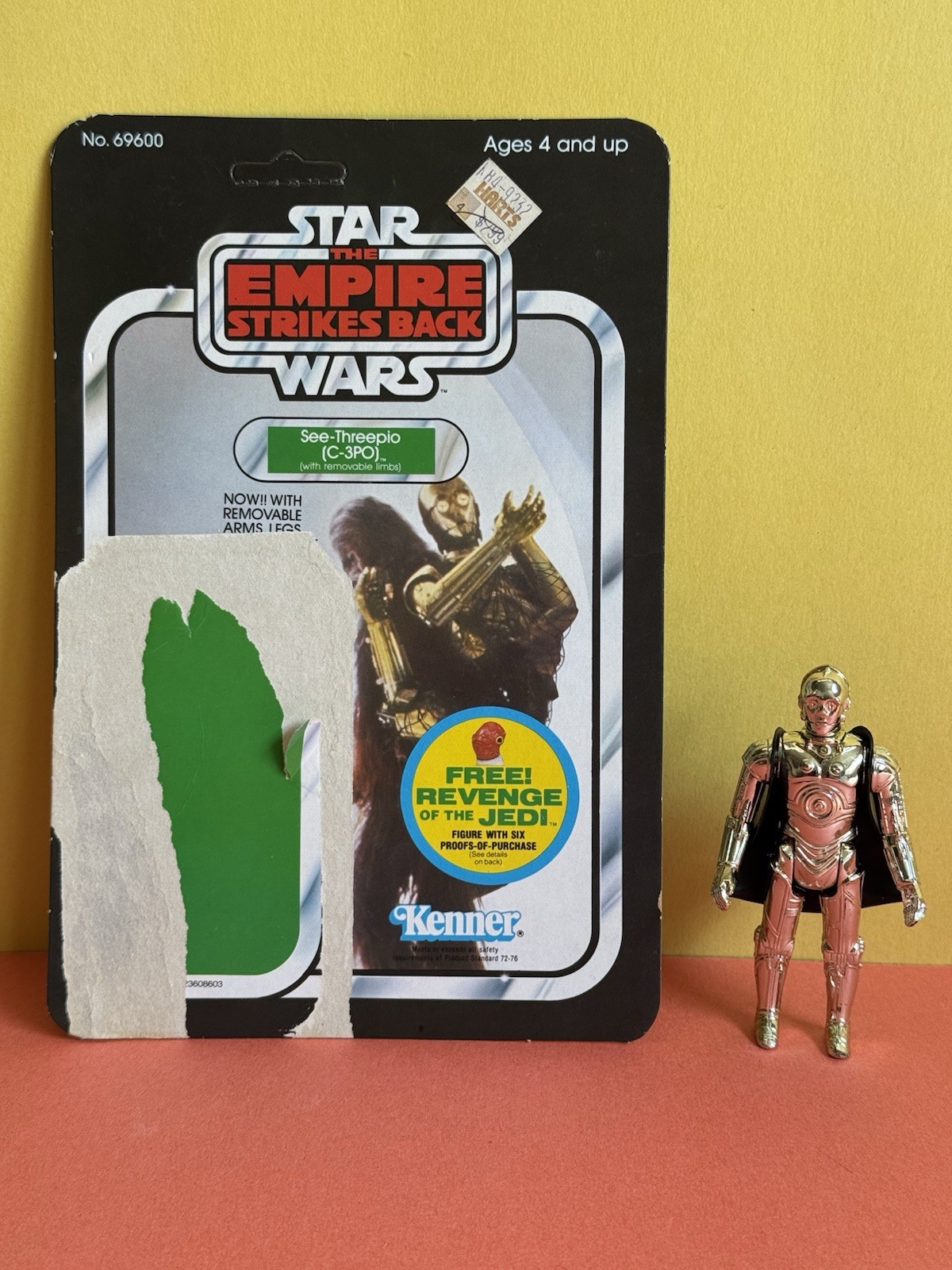 C-3PO (See-Threepio)  with removable limbs sold