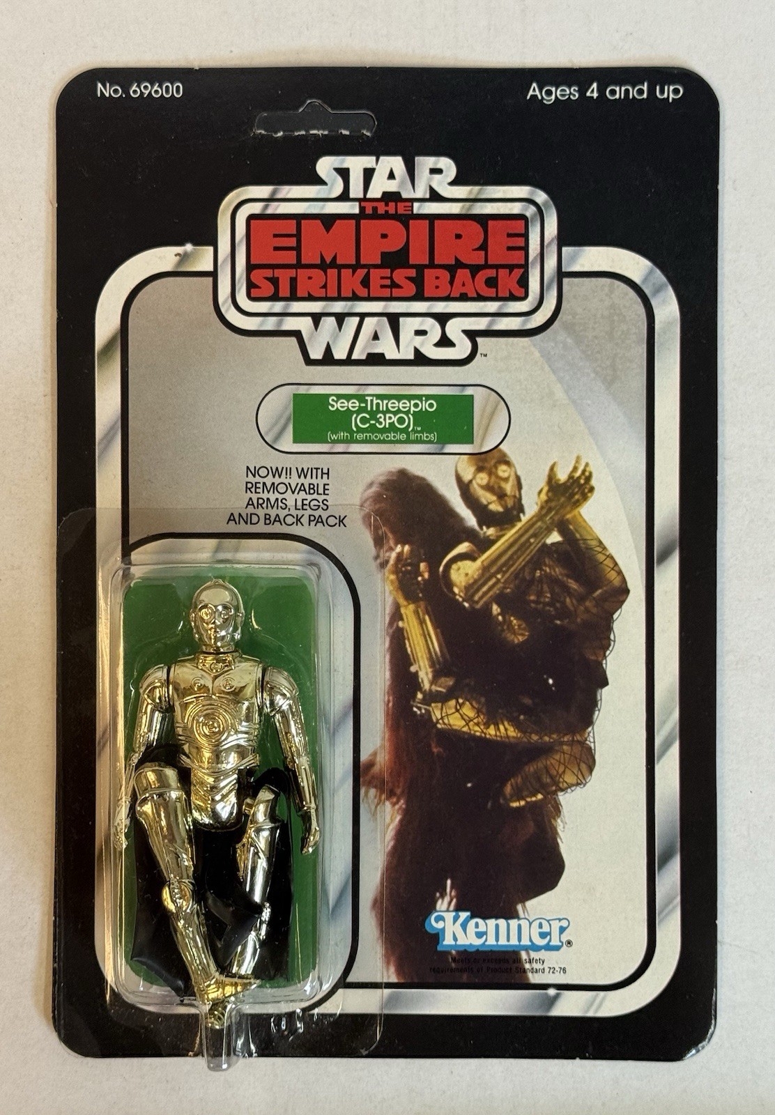 C-3PO (See-Threepio)  with removable limbs sold