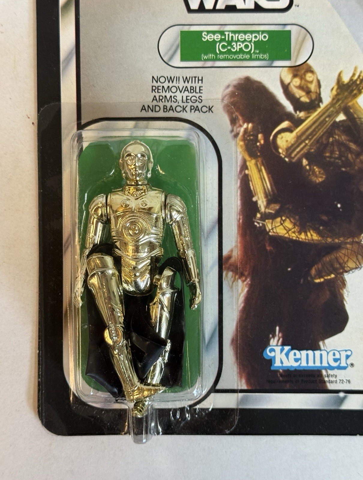 C-3PO (See-Threepio)  with removable limbs sold