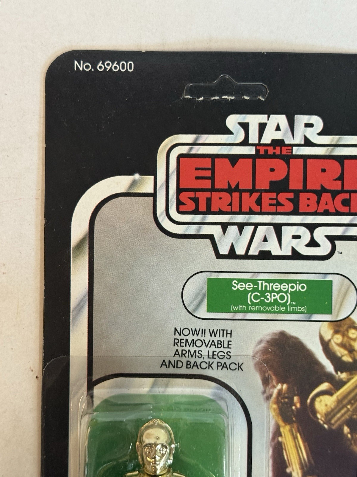 C-3PO (See-Threepio)  with removable limbs sold