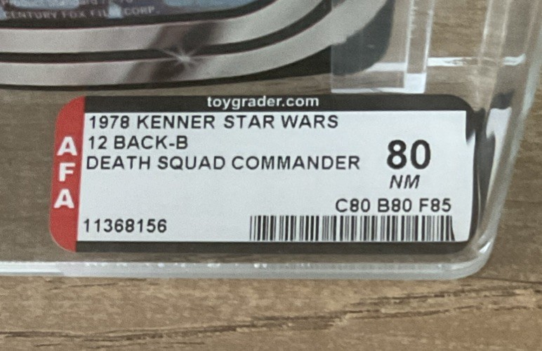 Death Squad Commander (Star Destroyer Commander) sold