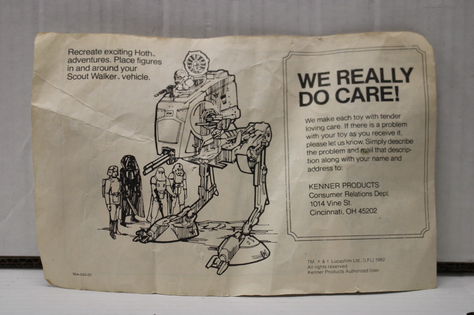 Scout Walker (AT-ST) sold