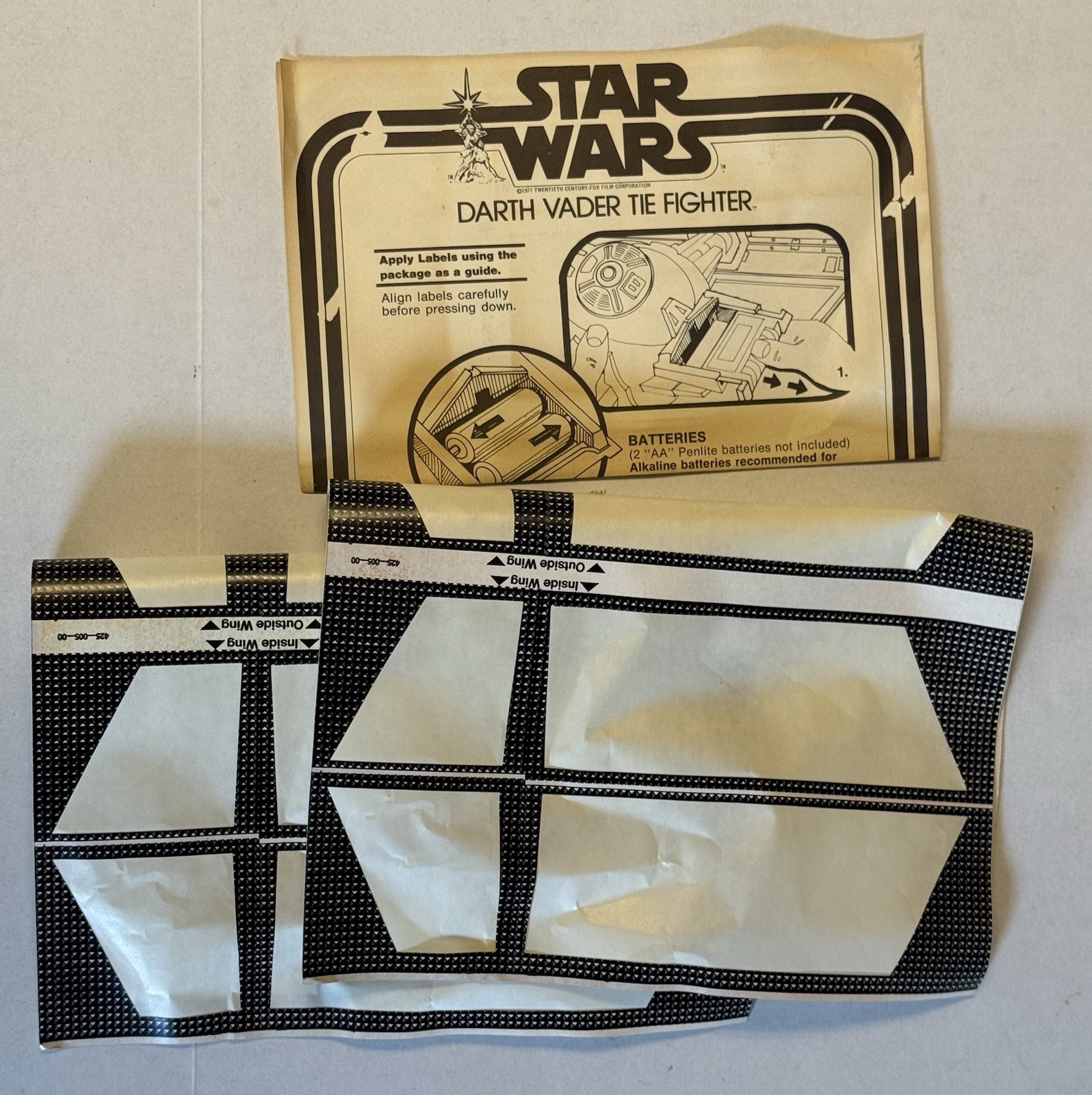 Darth Vader TIE Fighter sold