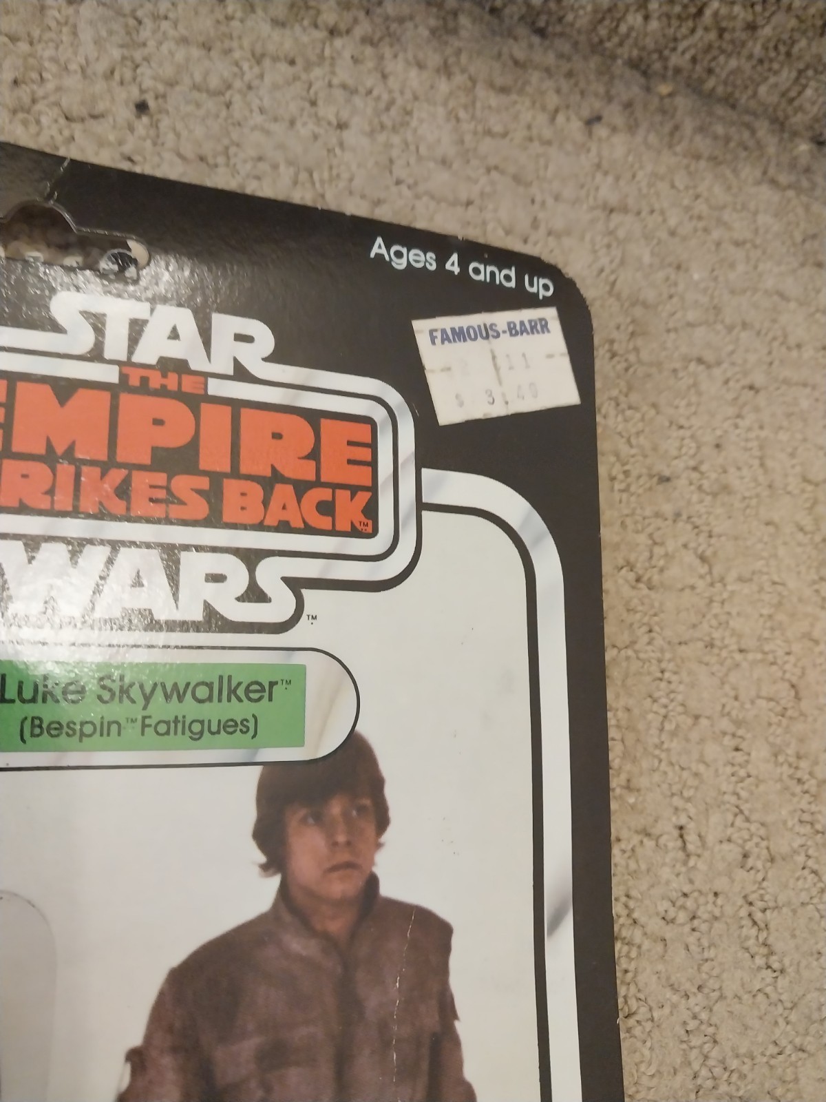 Luke Skywalker (Bespin Fatigues) sold