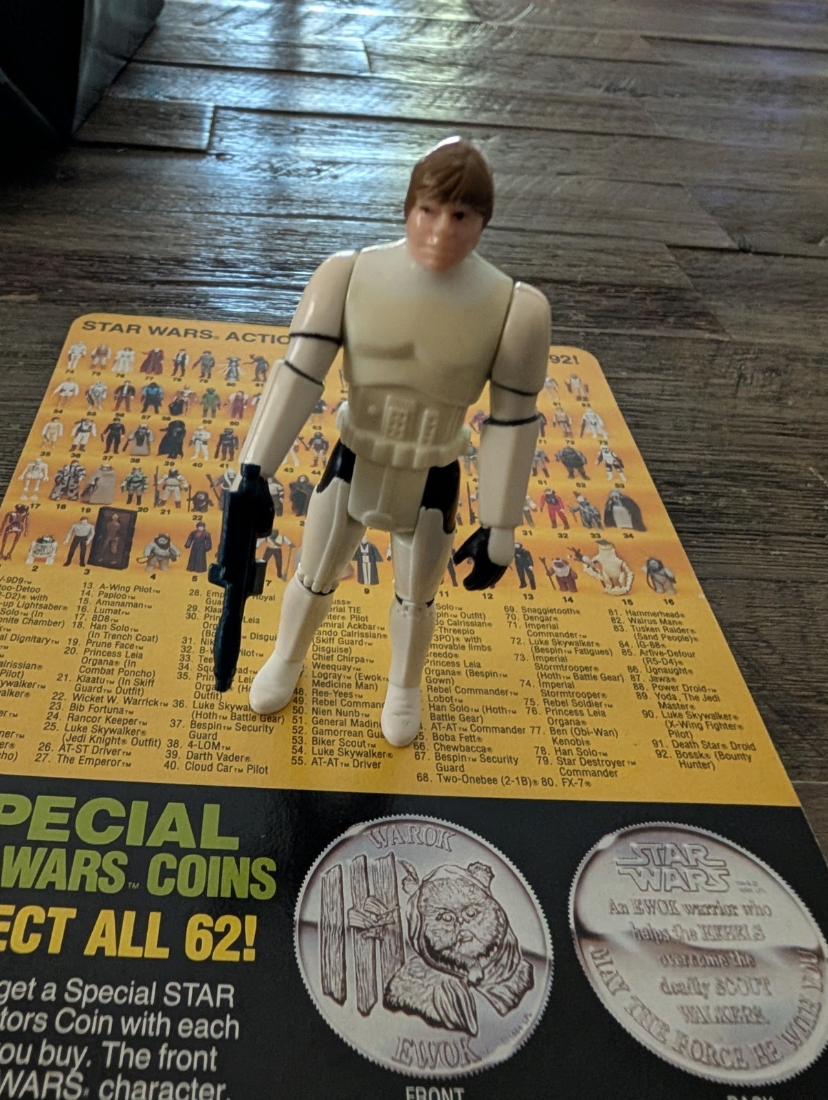 Luke Skywalker (Imperial Stormtrooper Outfit) sold
