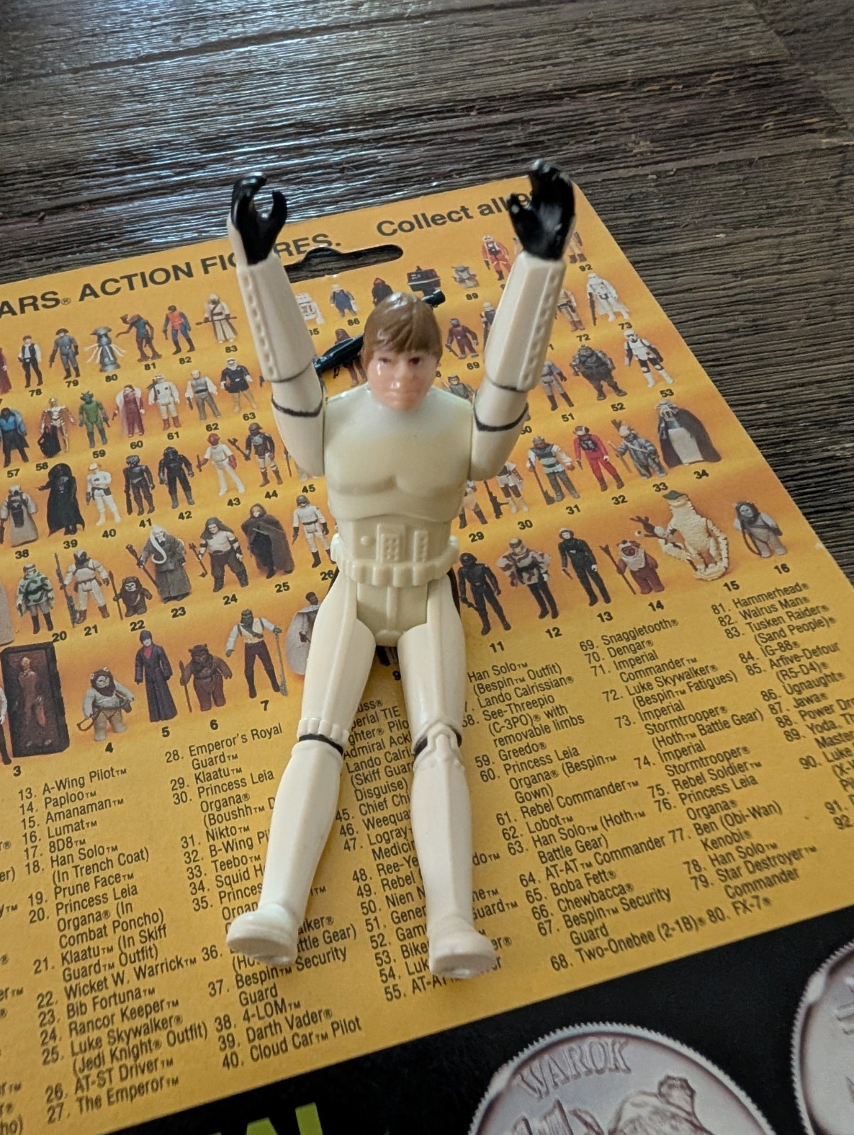 Luke Skywalker (Imperial Stormtrooper Outfit) sold