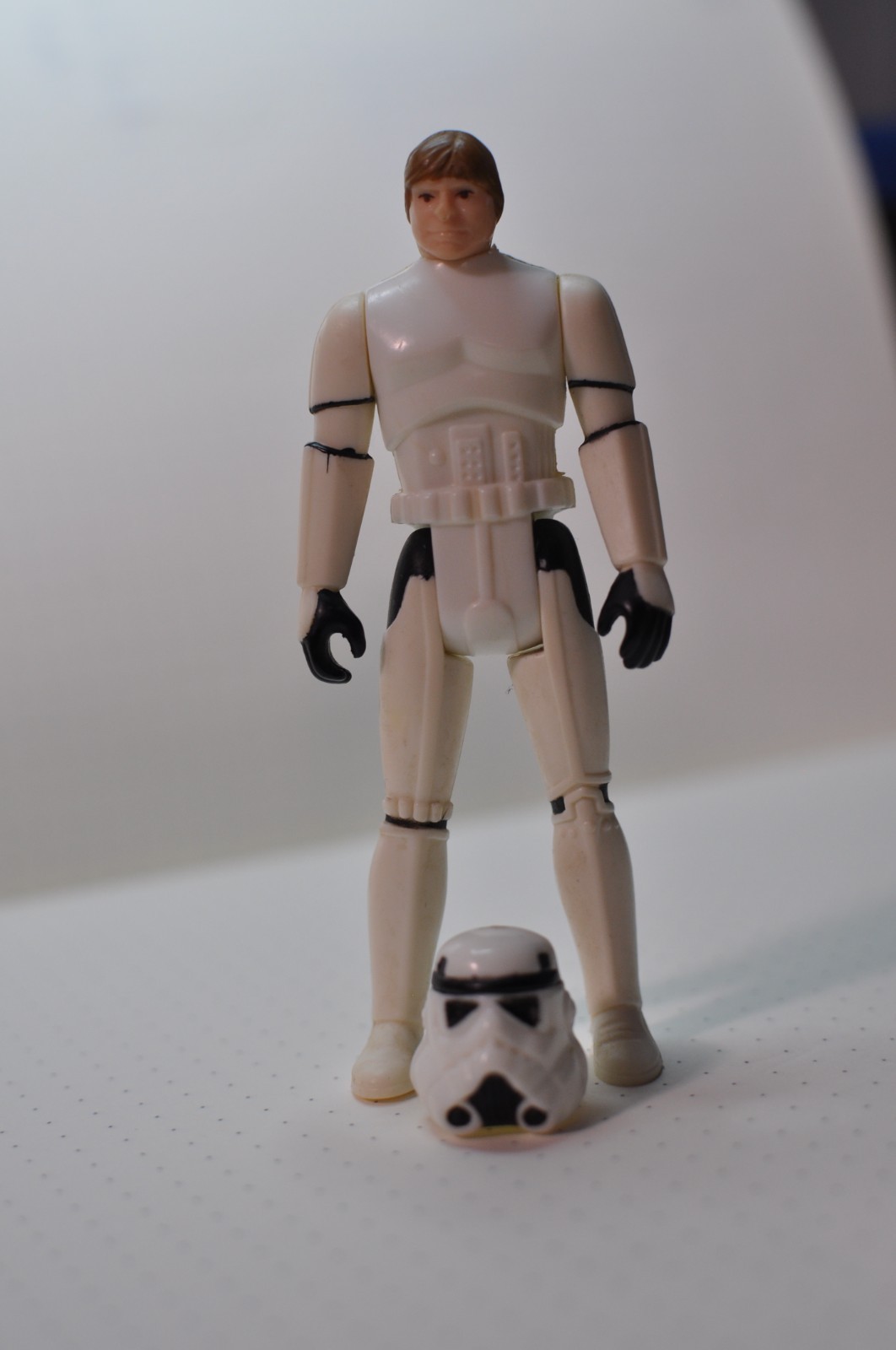 Luke Skywalker (Imperial Stormtrooper Outfit) sold