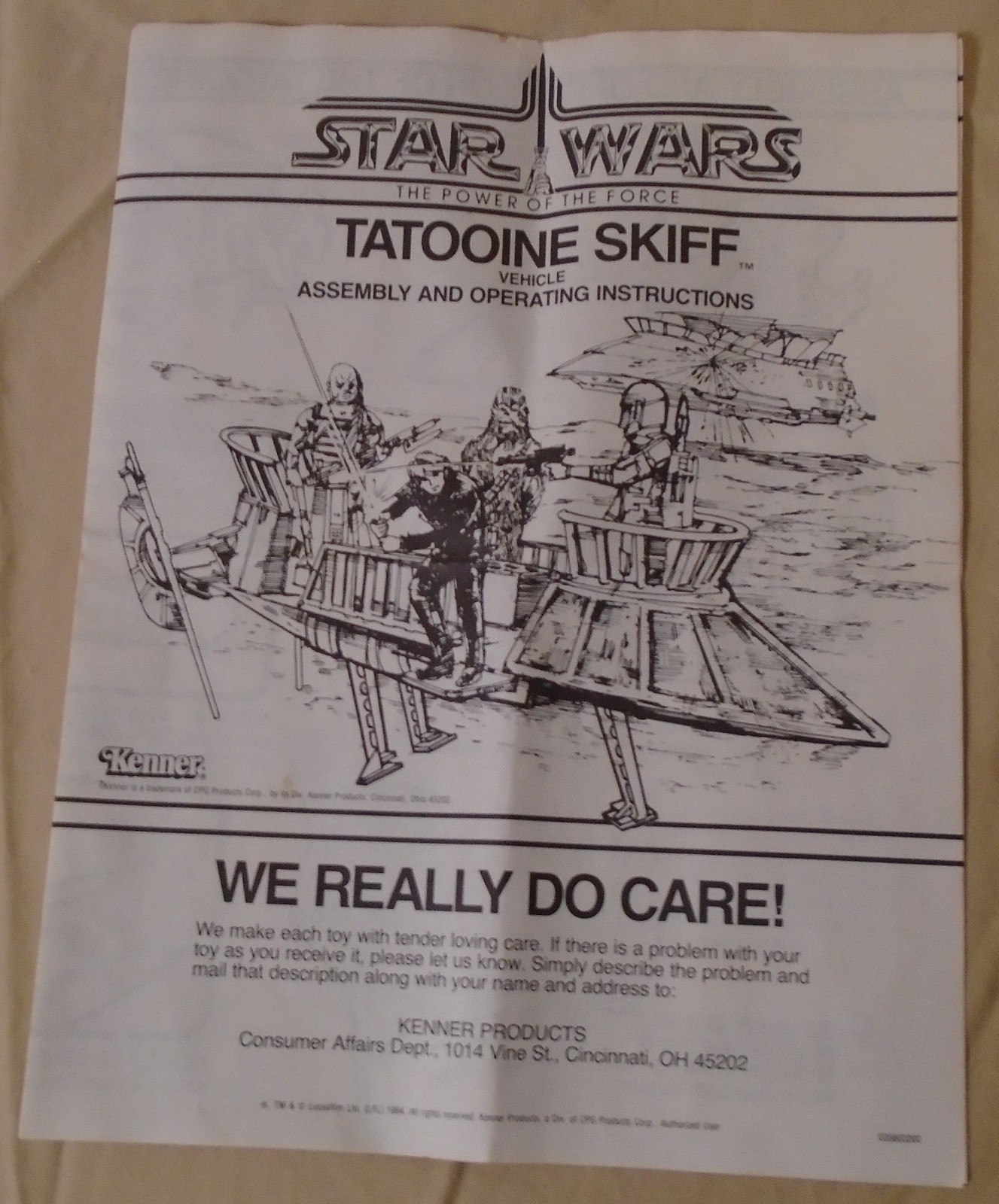 Tatooine Skiff sold