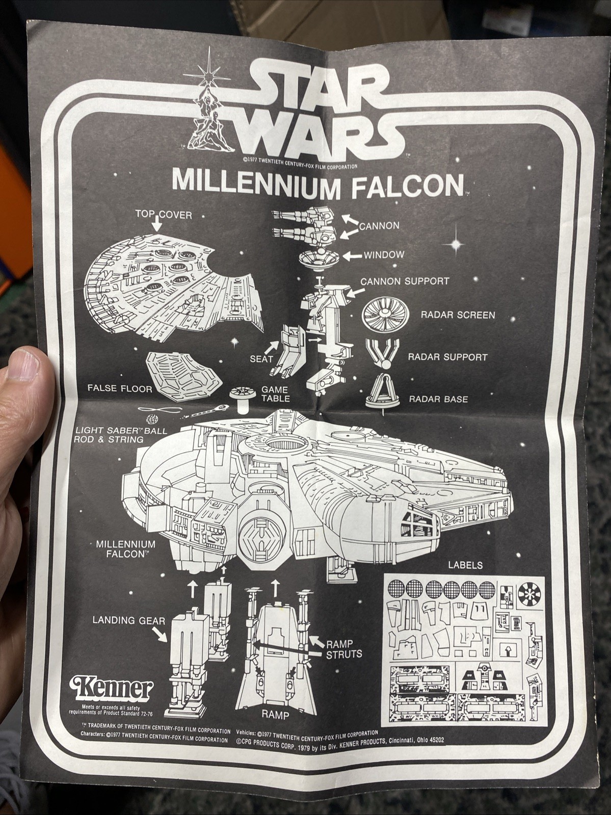 Millennium Falcon sold