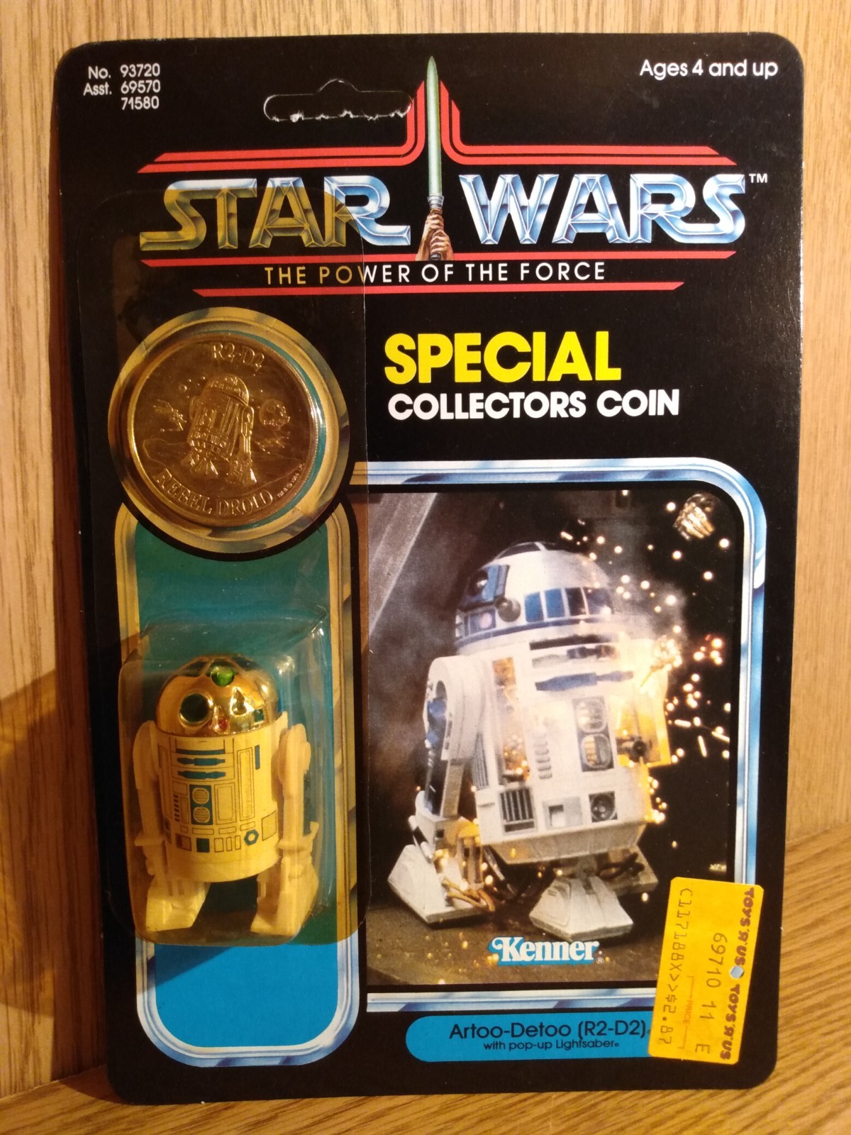 R2-D2 (Artoo-Detoo) with pop-up Lightsaber sold