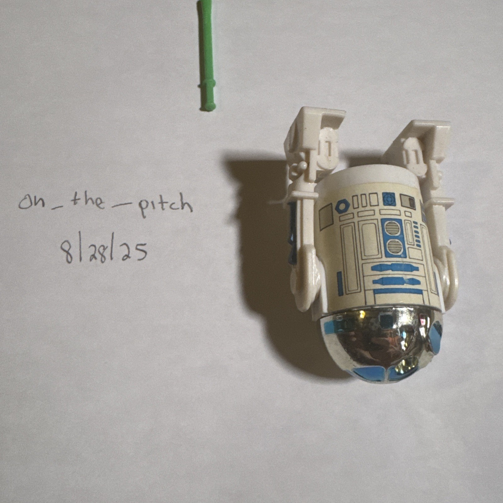 R2-D2 (Artoo-Detoo) with pop-up Lightsaber sold