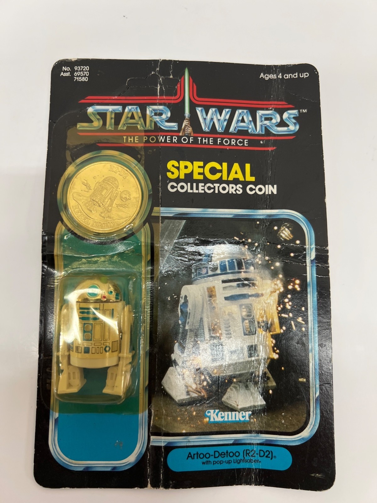 R2-D2 (Artoo-Detoo) with pop-up Lightsaber sold