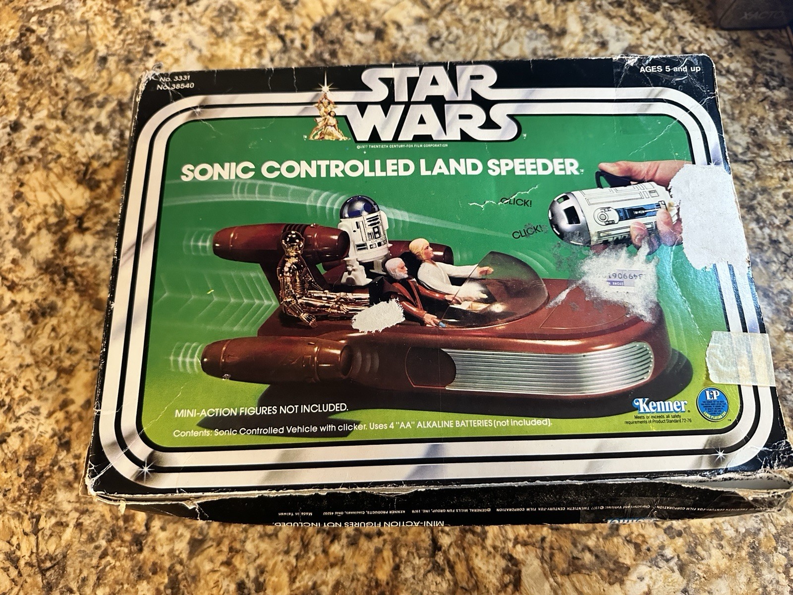 Sonic Controlled Landspeeder sold