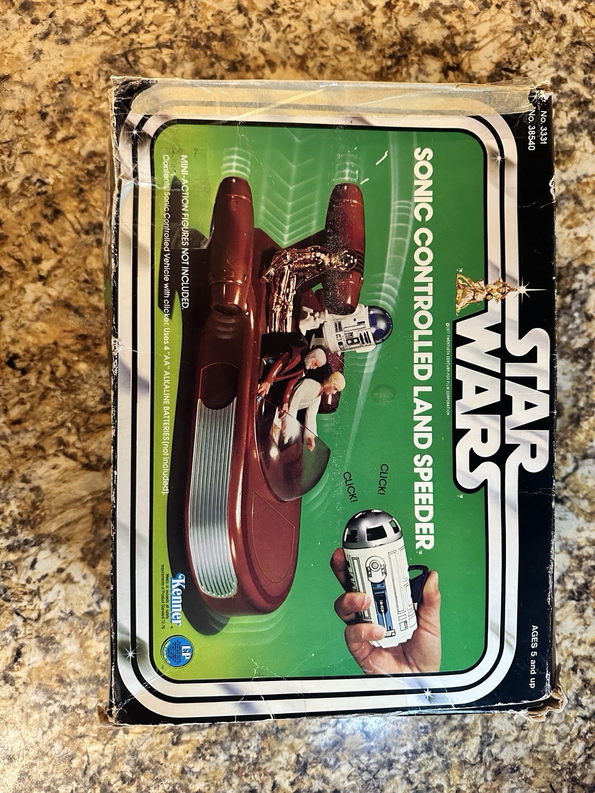 Sonic Controlled Landspeeder sold