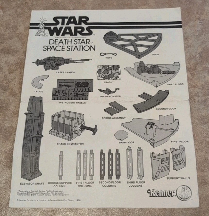 Death Star Space Station (Kenner) sold