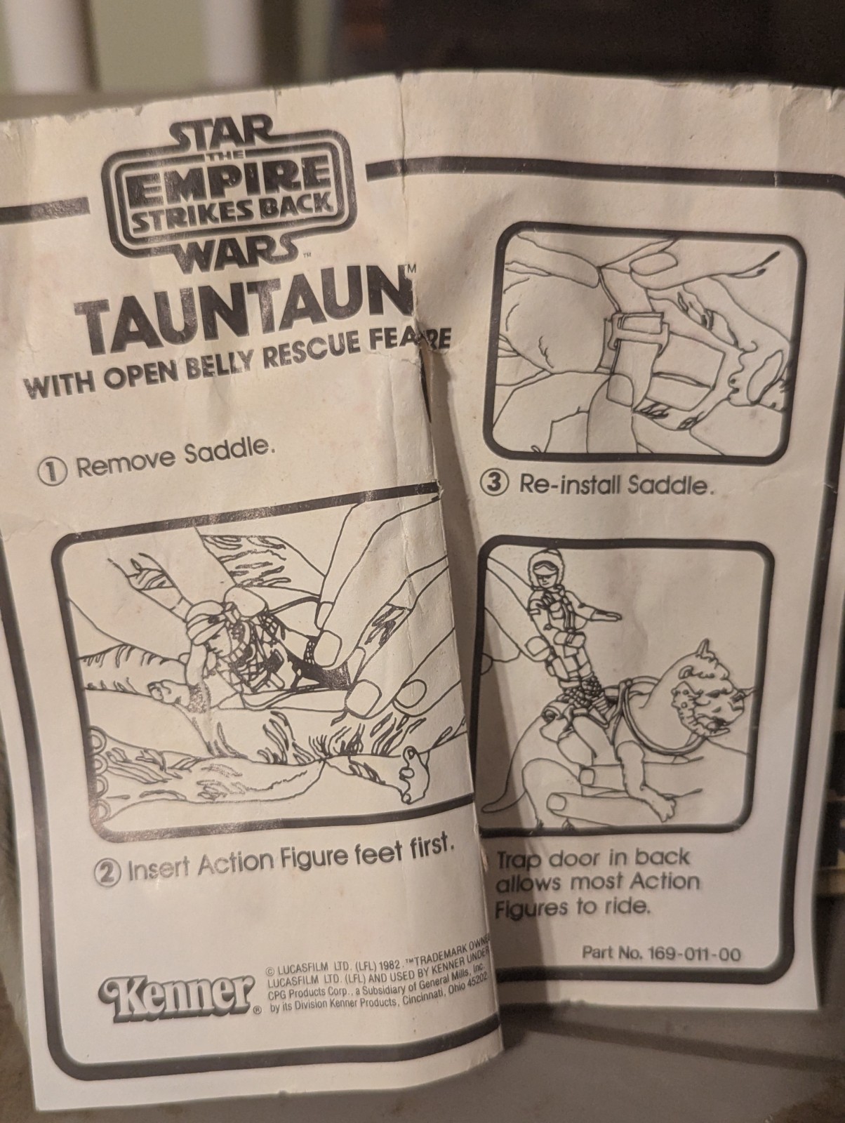 Tauntaun (open belly) sold