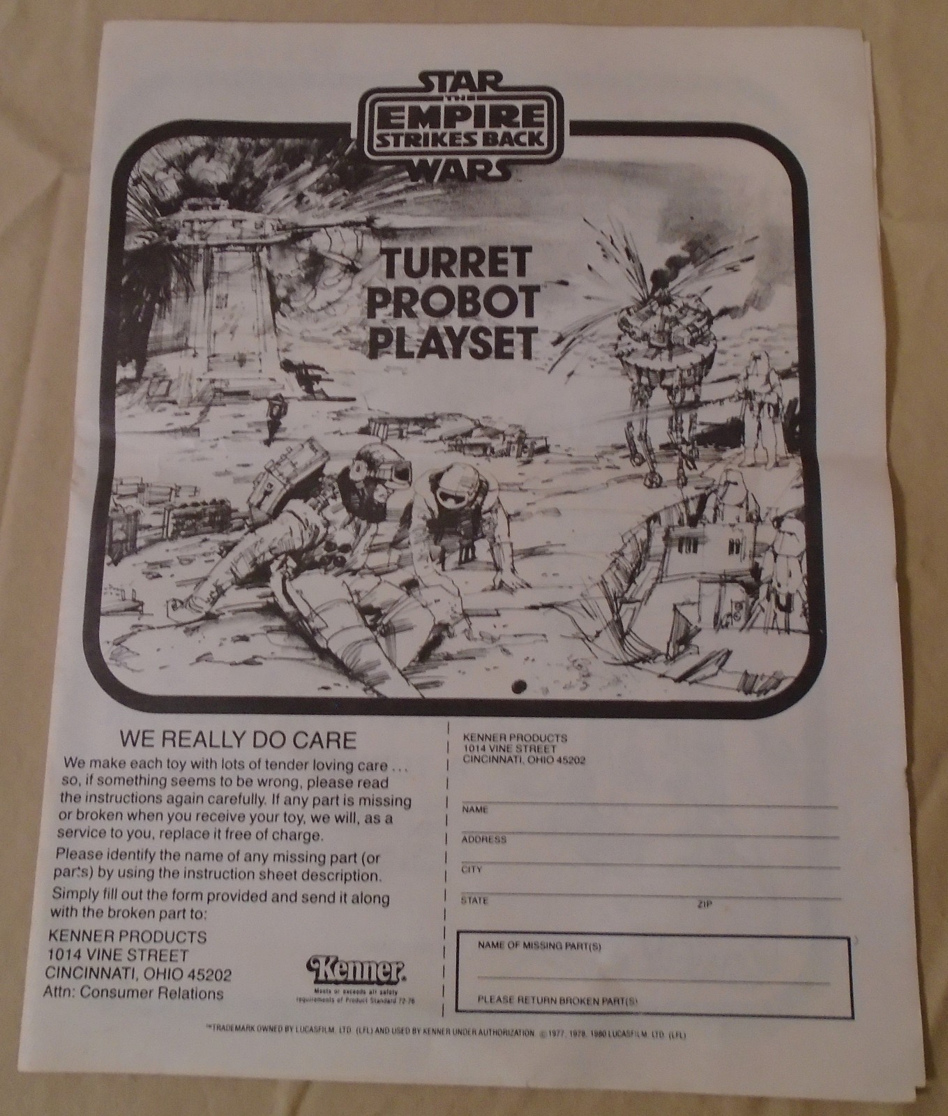Turret Probot Playset sold