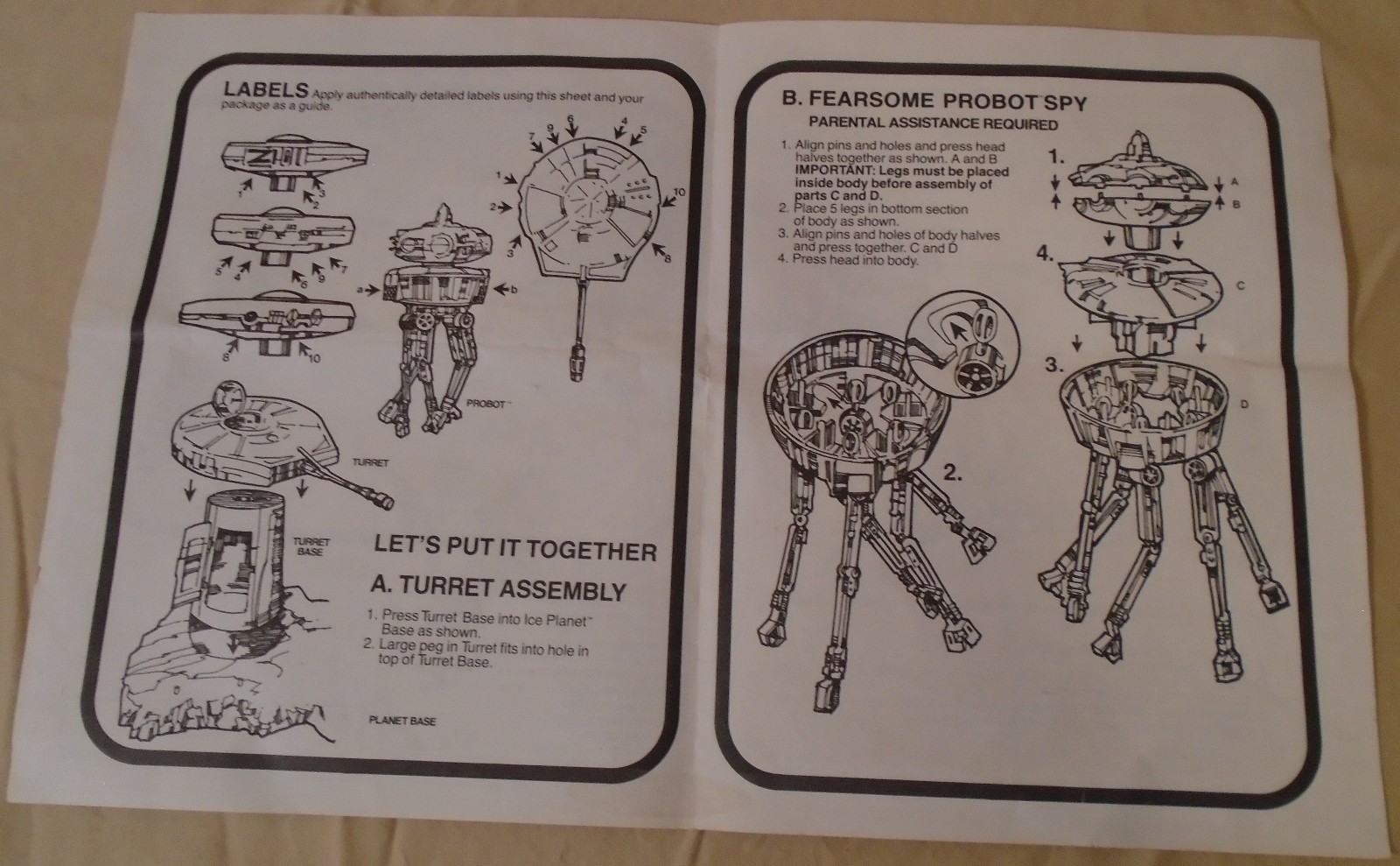 Turret Probot Playset sold