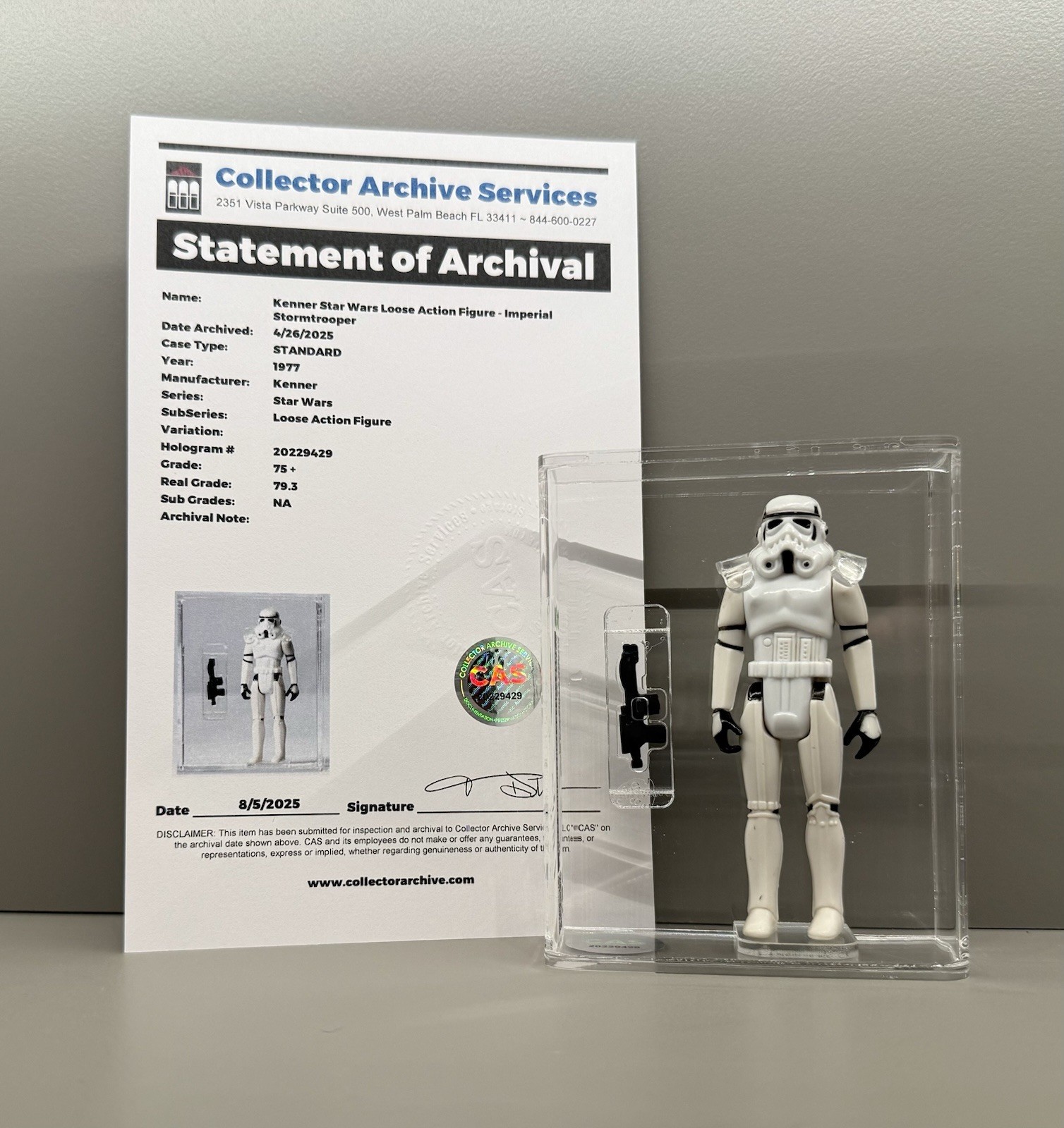 Imperial Stormtrooper sold