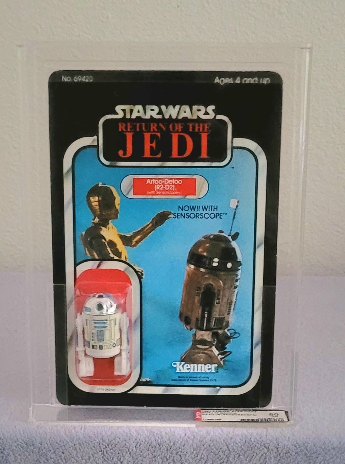 R2-D2 (Artoo-Detoo) (with Sensorscope) sold