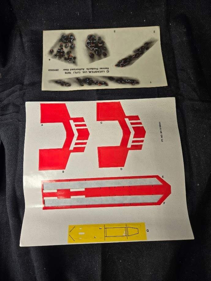 X-Wing Fighter (Battle Damaged) sold