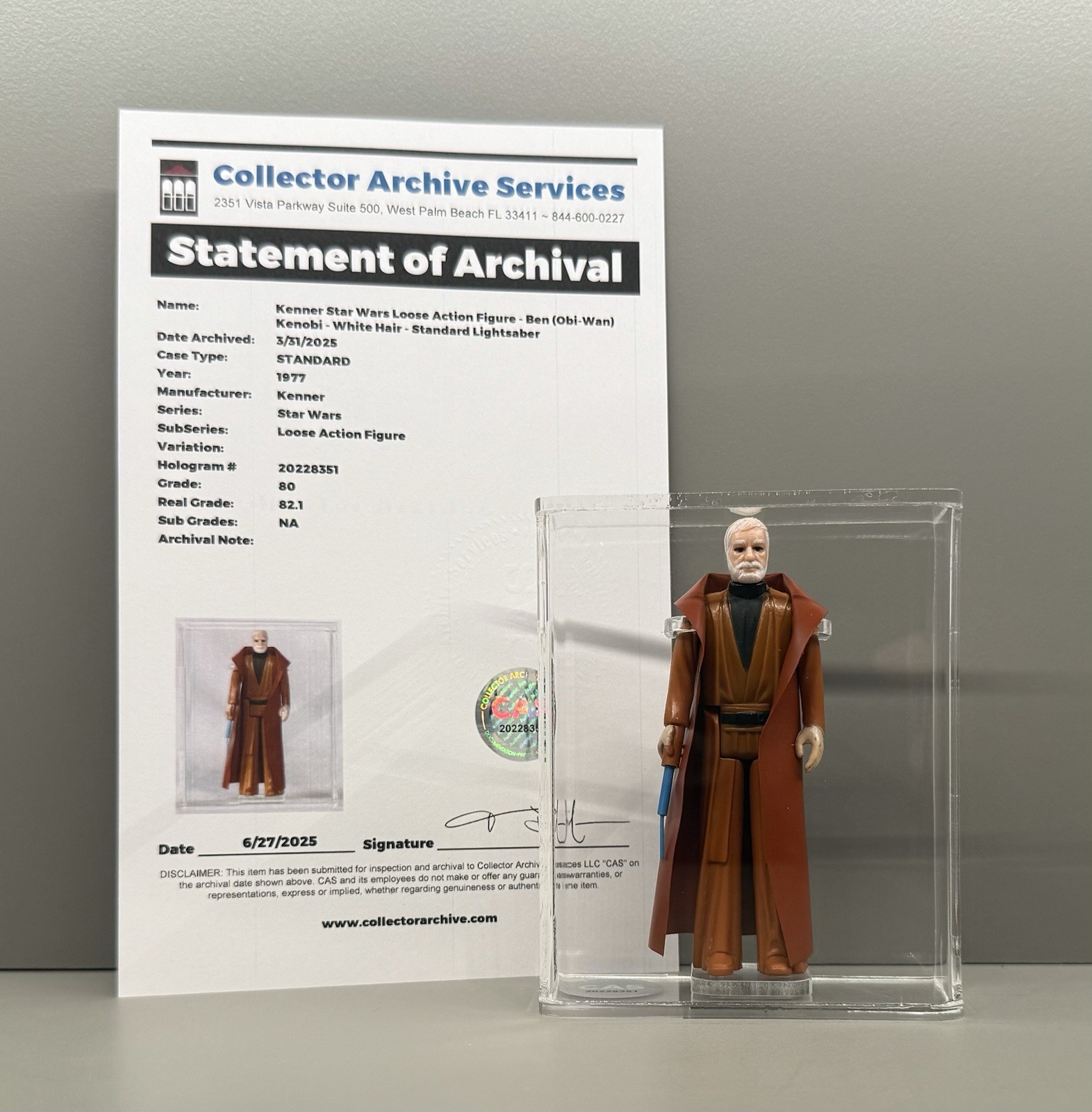 Ben (Obi-Wan) Kenobi sold