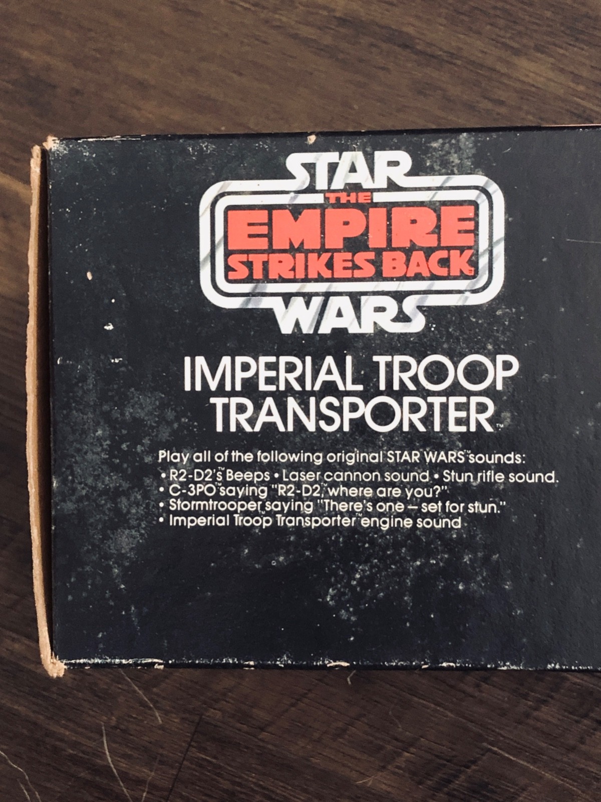 Imperial Troop Transporter (with sound) sold