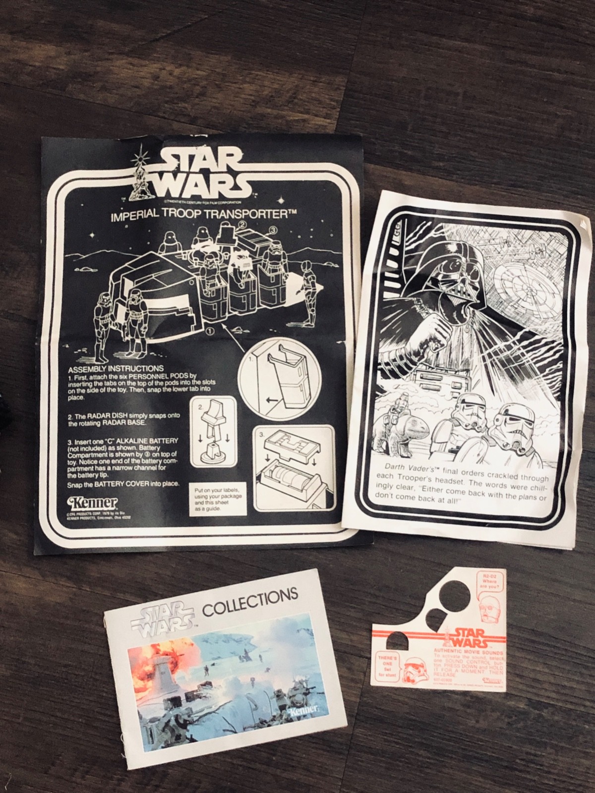 Imperial Troop Transporter (with sound) sold