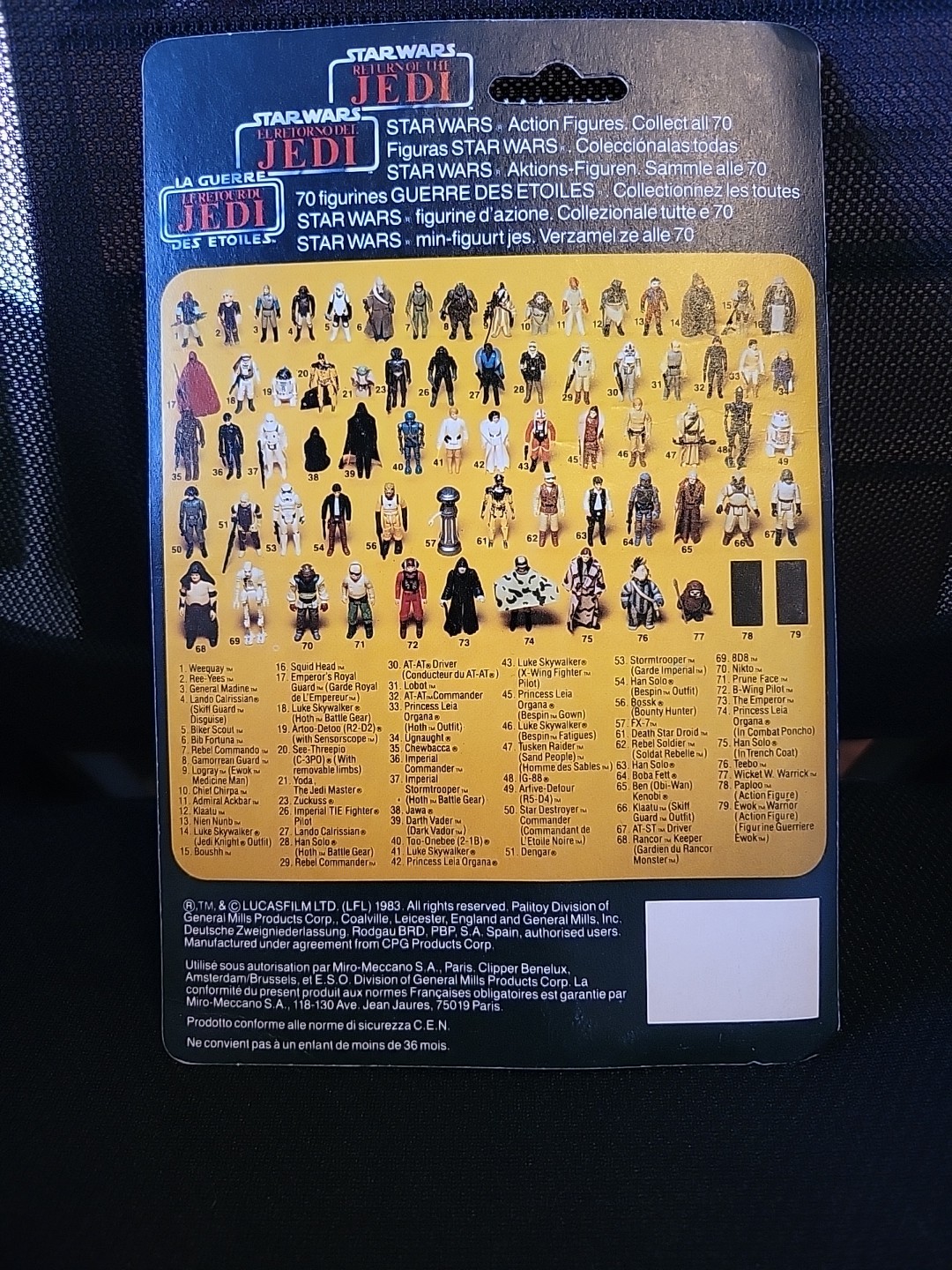 Anakin Skywalker sold